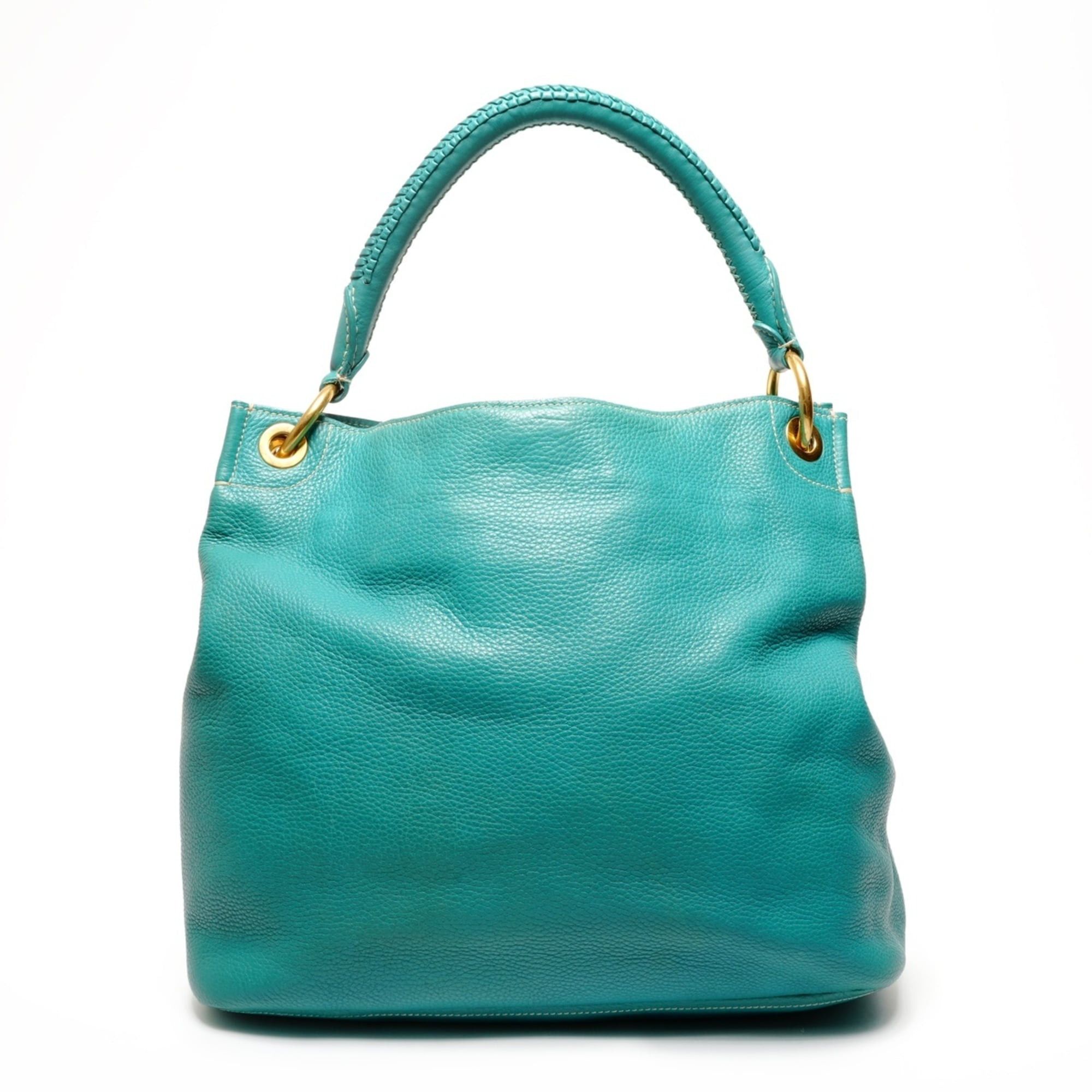 Prada Prada One-Shoulder Tote Bag Shoulder Green Size ONE SIZE - 2 Thumbnail
