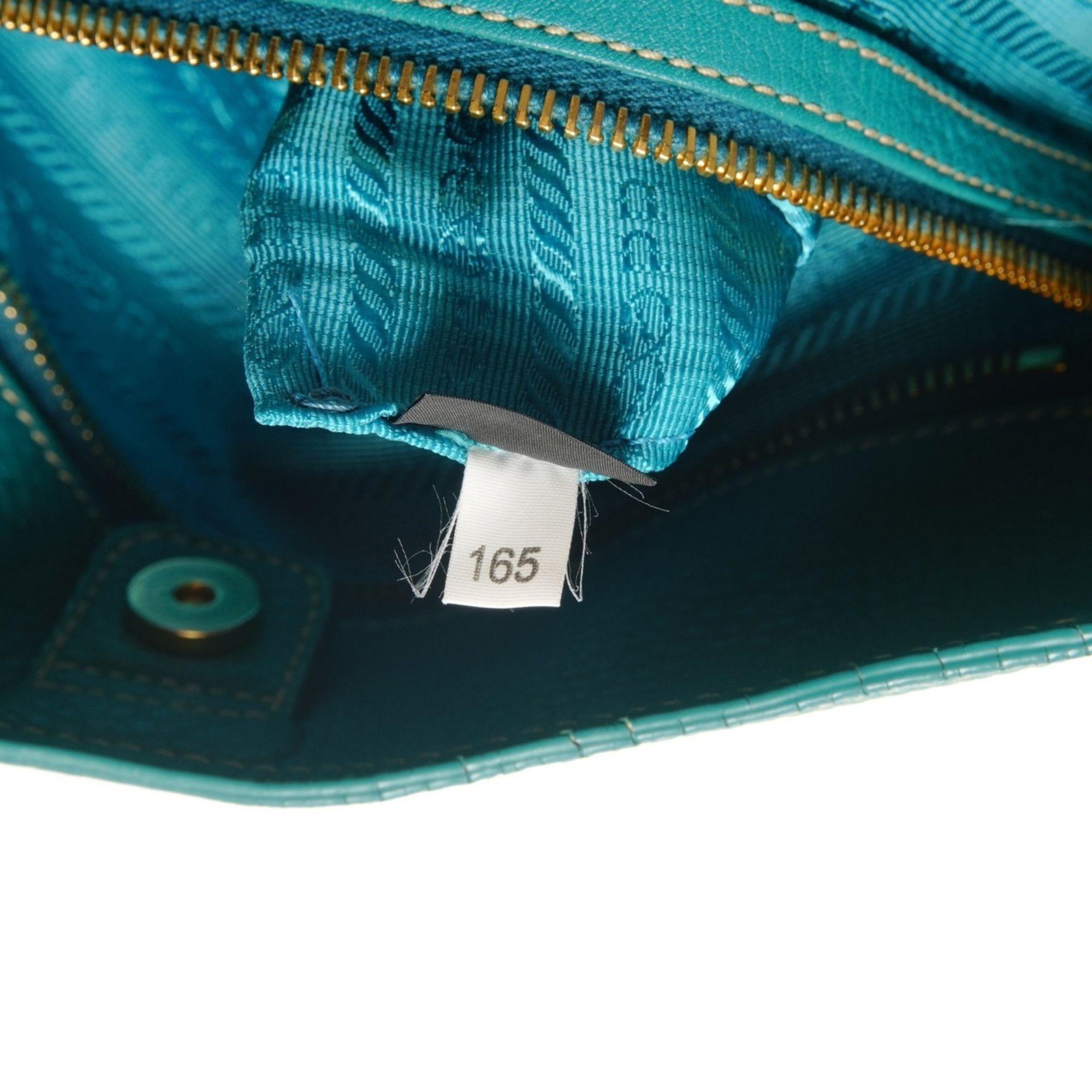 Prada Prada One-Shoulder Tote Bag Shoulder Green Size ONE SIZE - 10 Thumbnail