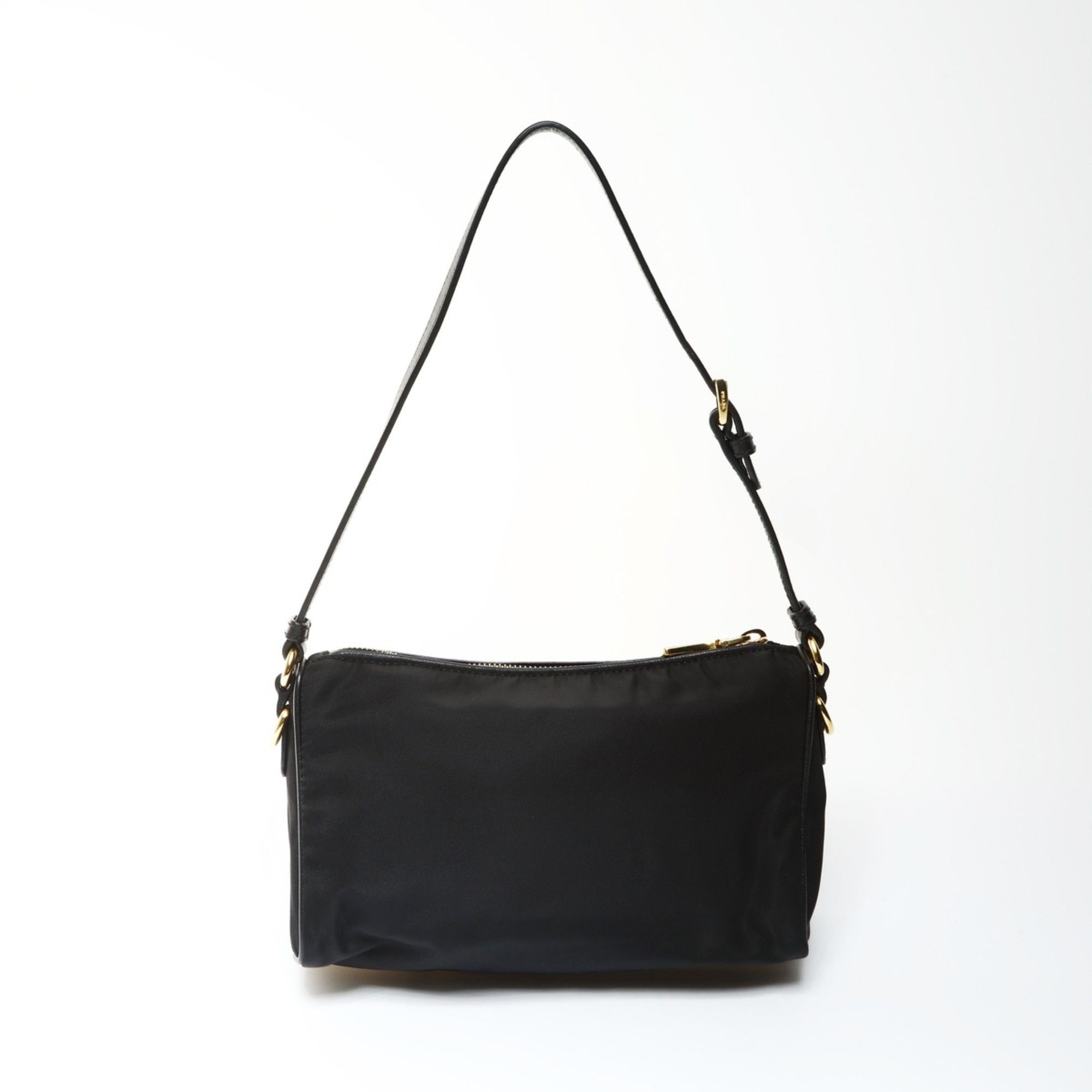 Prada Prada nylon one-shoulder shoulder bag in black Size ONE SIZE - 2 Thumbnail