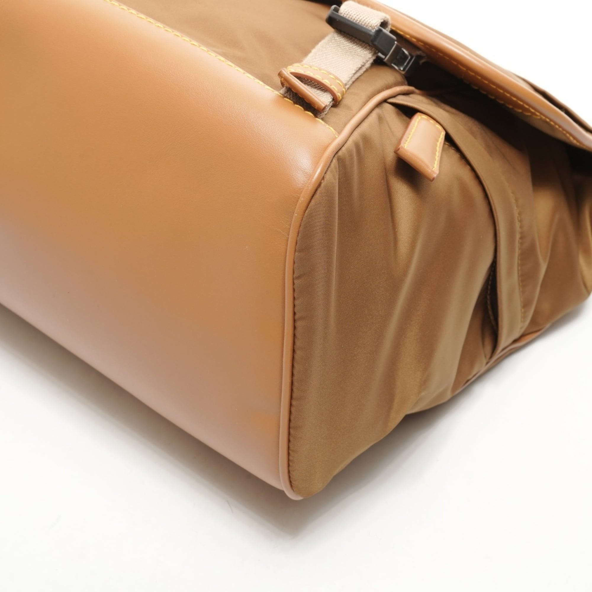Prada Prada Re-Nylon Shoulder Bag, Beige, 2VD052 Size ONE SIZE - 6 Thumbnail