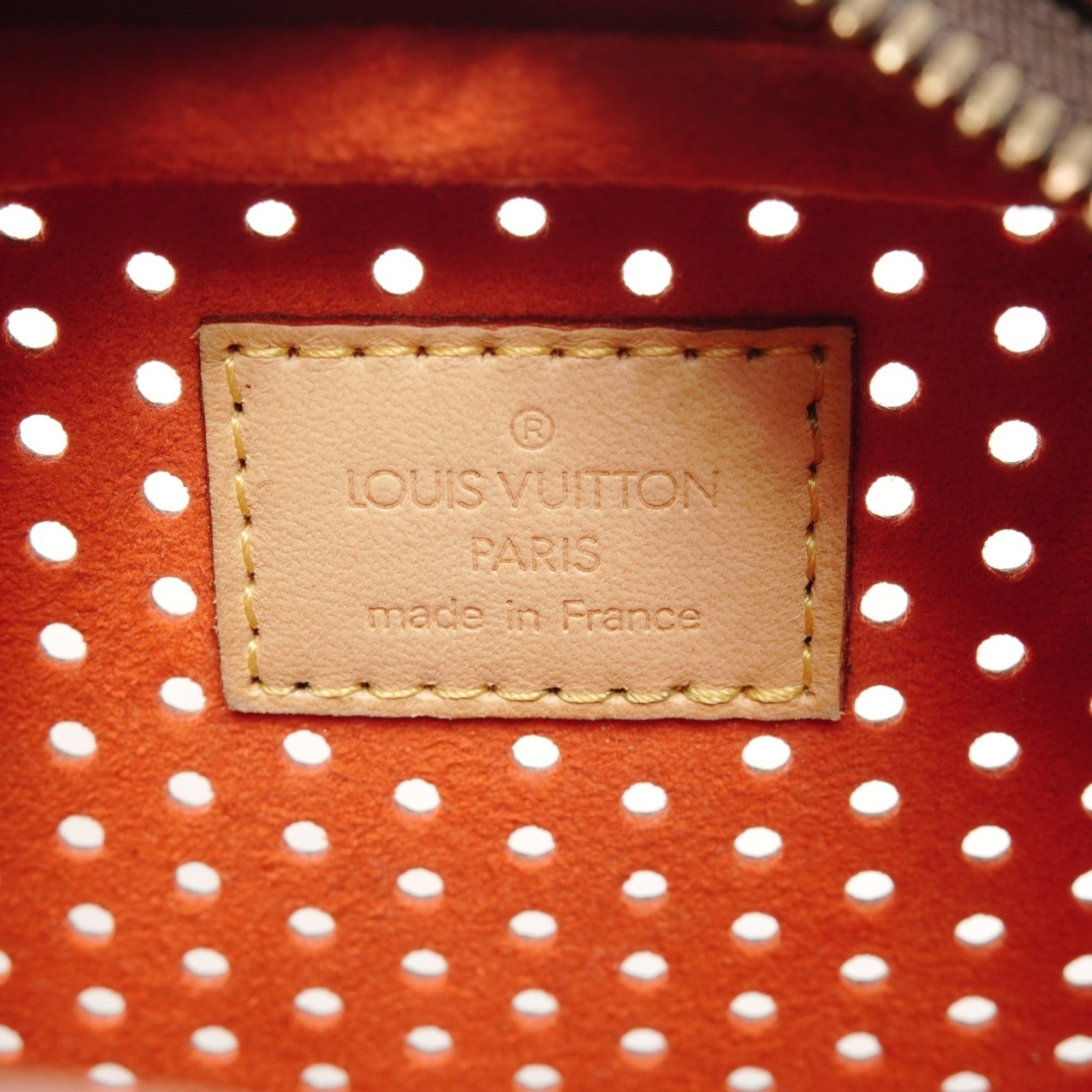 Louis Vuitton Louis Vuitton 2006 Monogram Perforated Mini Trocadero Shoulder Bag, Brown Size ONE SIZE - 10 Thumbnail