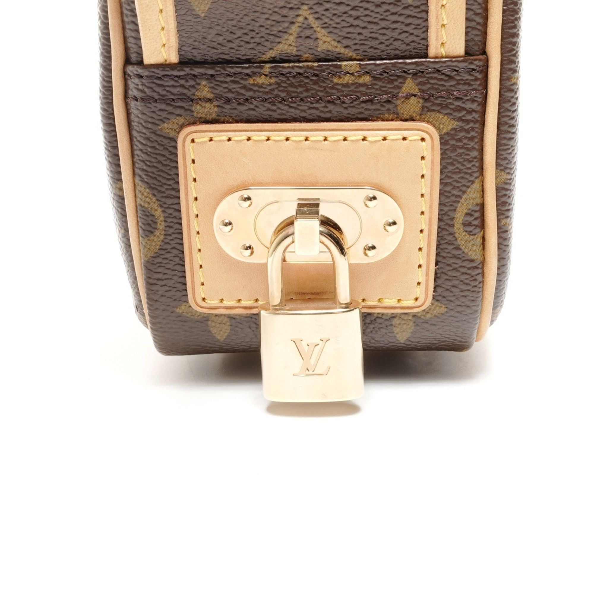 Louis Vuitton Louis Vuitton 2006 Monogram Perforated Mini Trocadero Shoulder Bag, Brown Size ONE SIZE - 13 Thumbnail