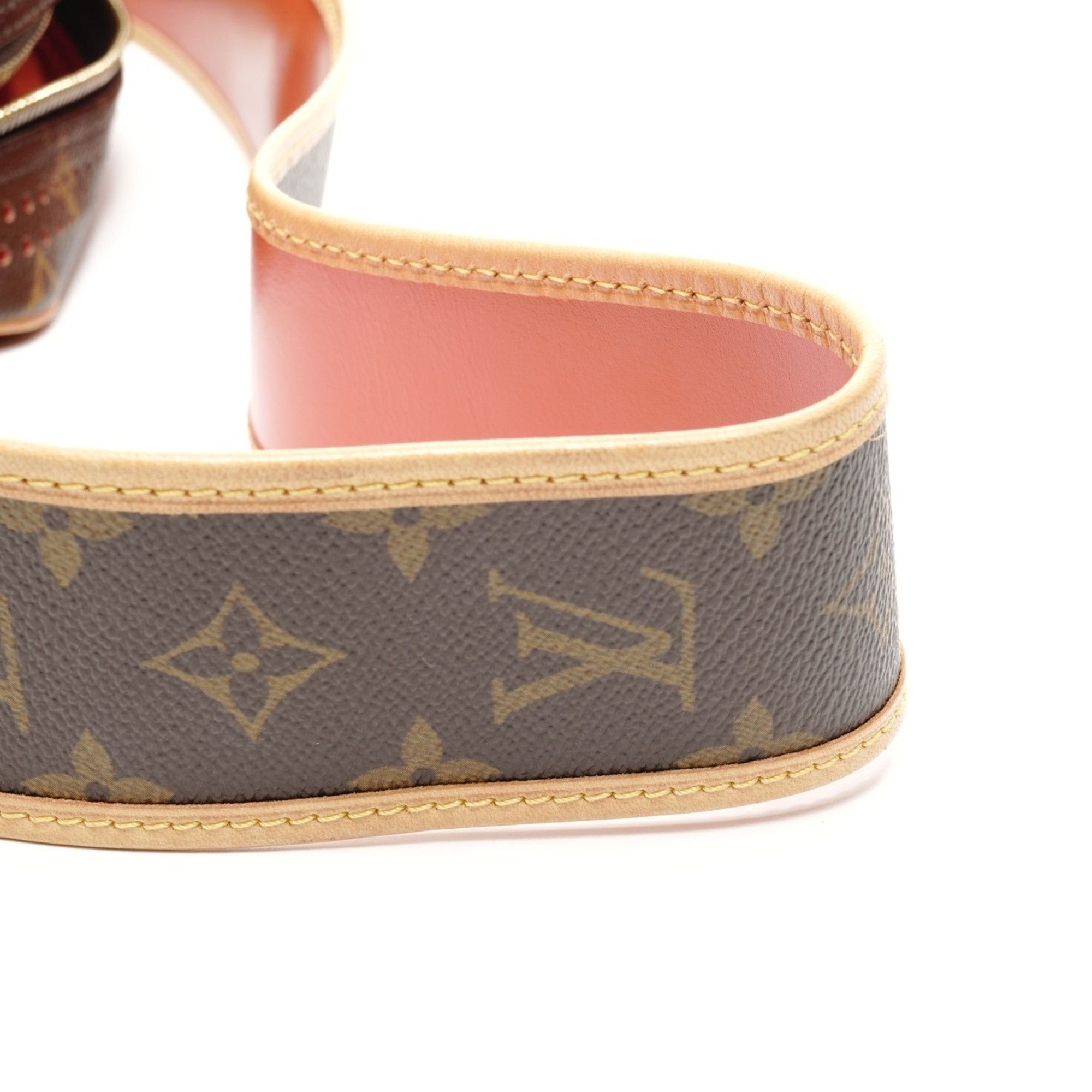 Louis Vuitton Louis Vuitton 2006 Monogram Perforated Mini Trocadero Shoulder Bag, Brown Size ONE SIZE - 12 Thumbnail