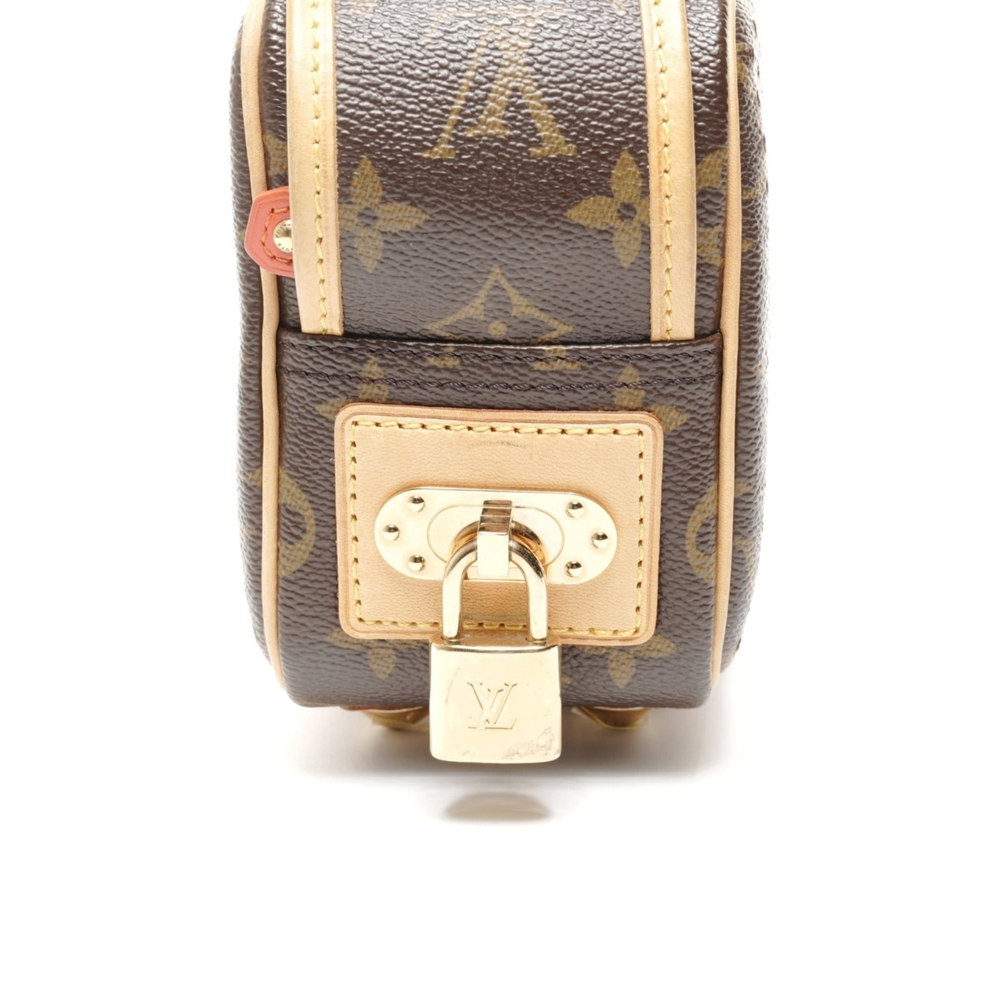 Louis Vuitton Louis Vuitton 2006 Monogram Perforated Mini Trocadero Shoulder Bag, Brown Size ONE SIZE - 13 Thumbnail