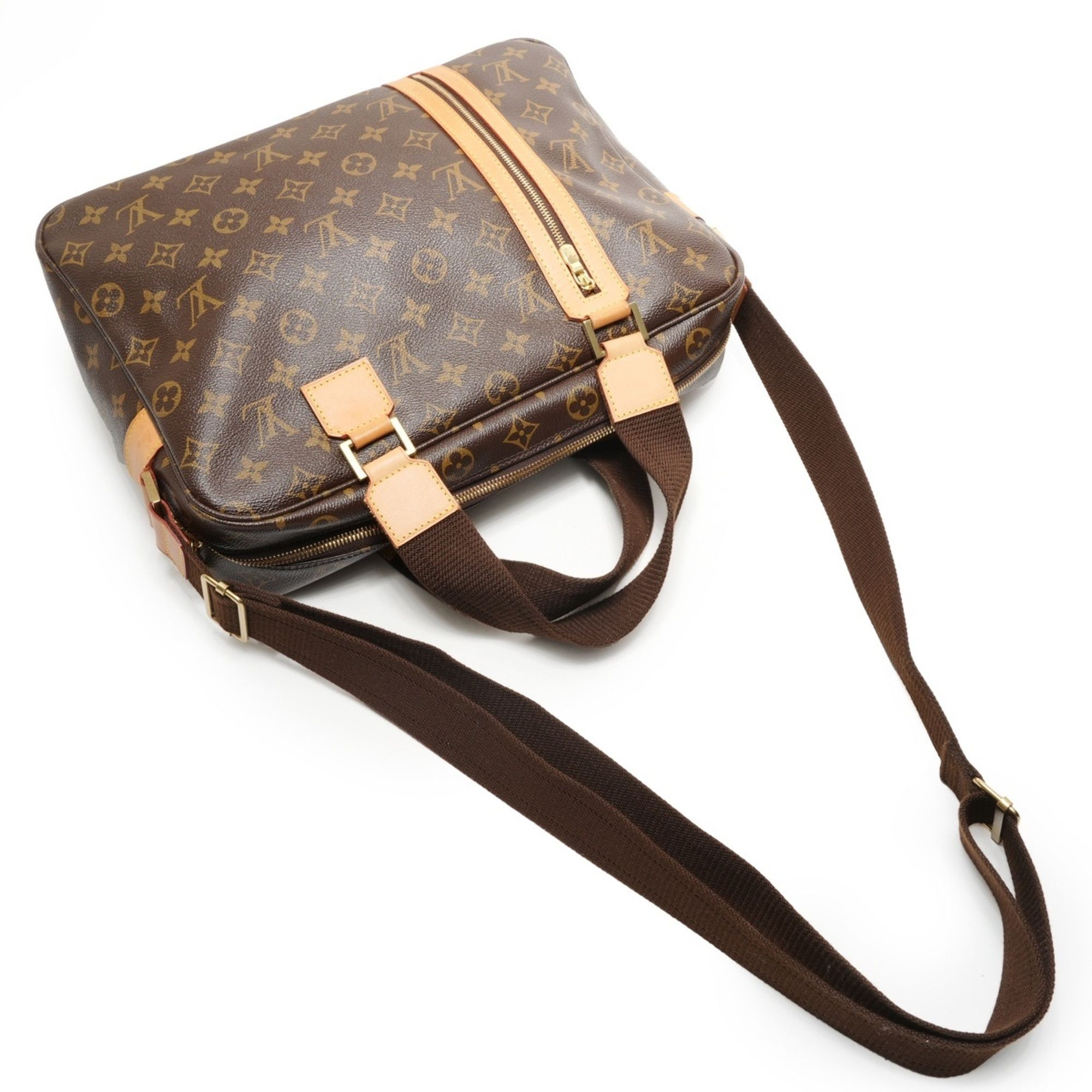 Louis Vuitton Louis Vuitton 2006 Sac Bosphore Monogram Shoulder Bag, Brown Size ONE SIZE - 8 Thumbnail