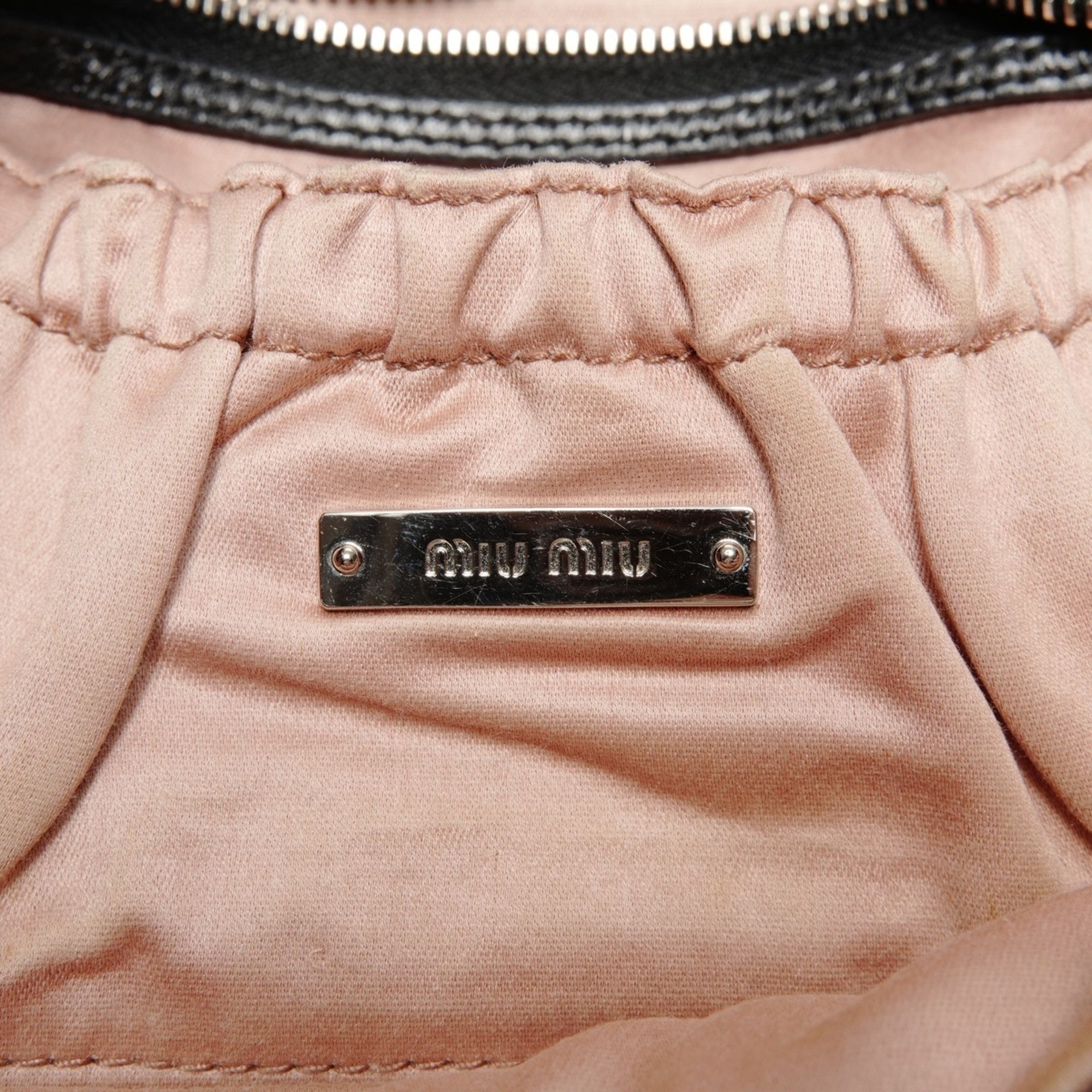 Miu Miu Miu Miu Miu Matelassé Nappa Crystal Shoulder Bag in Black Size ONE SIZE - 10 Thumbnail