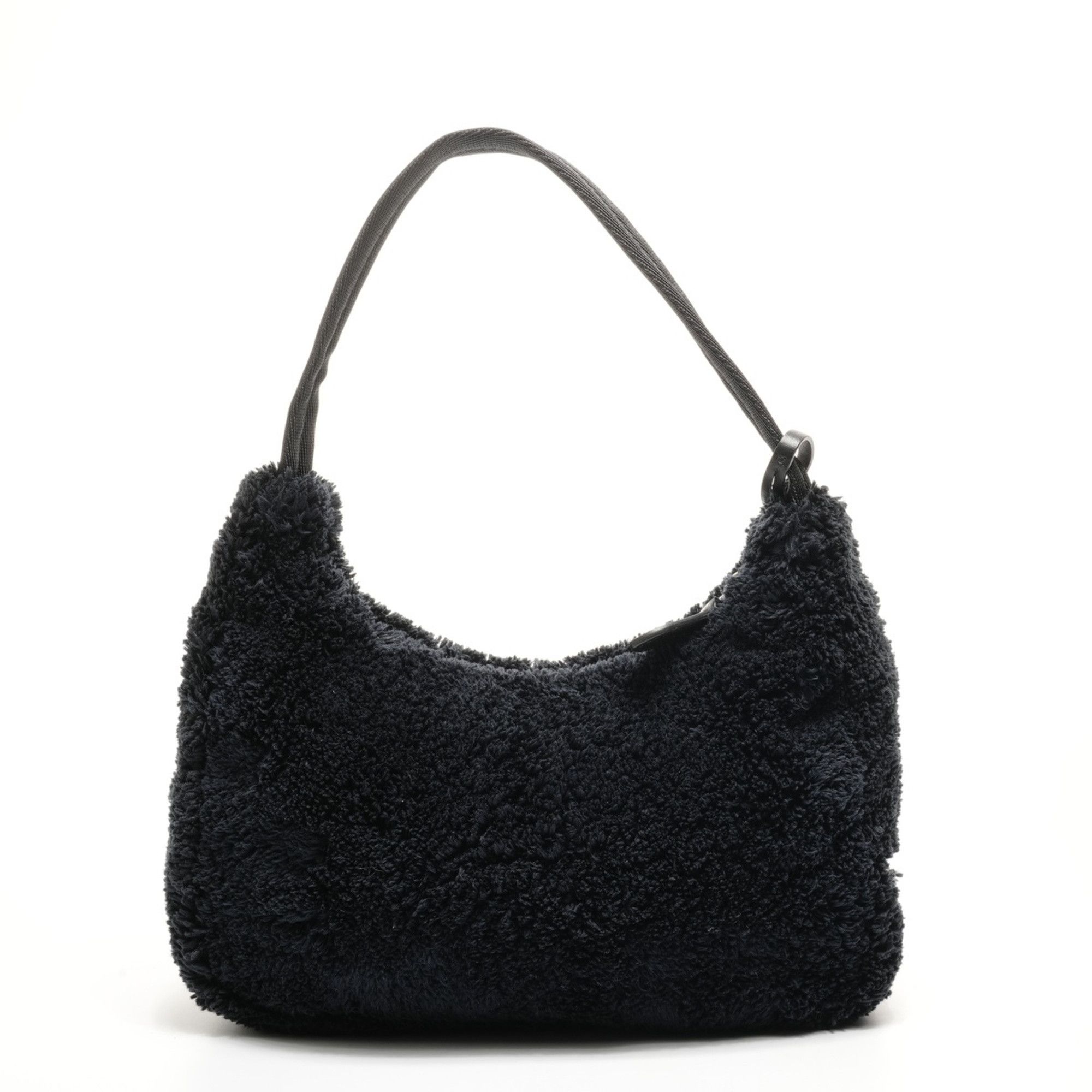 Prada Prada Terry Mini 2000 Re-Edition Hobo Handbag in Black Size ONE SIZE - 2 Thumbnail