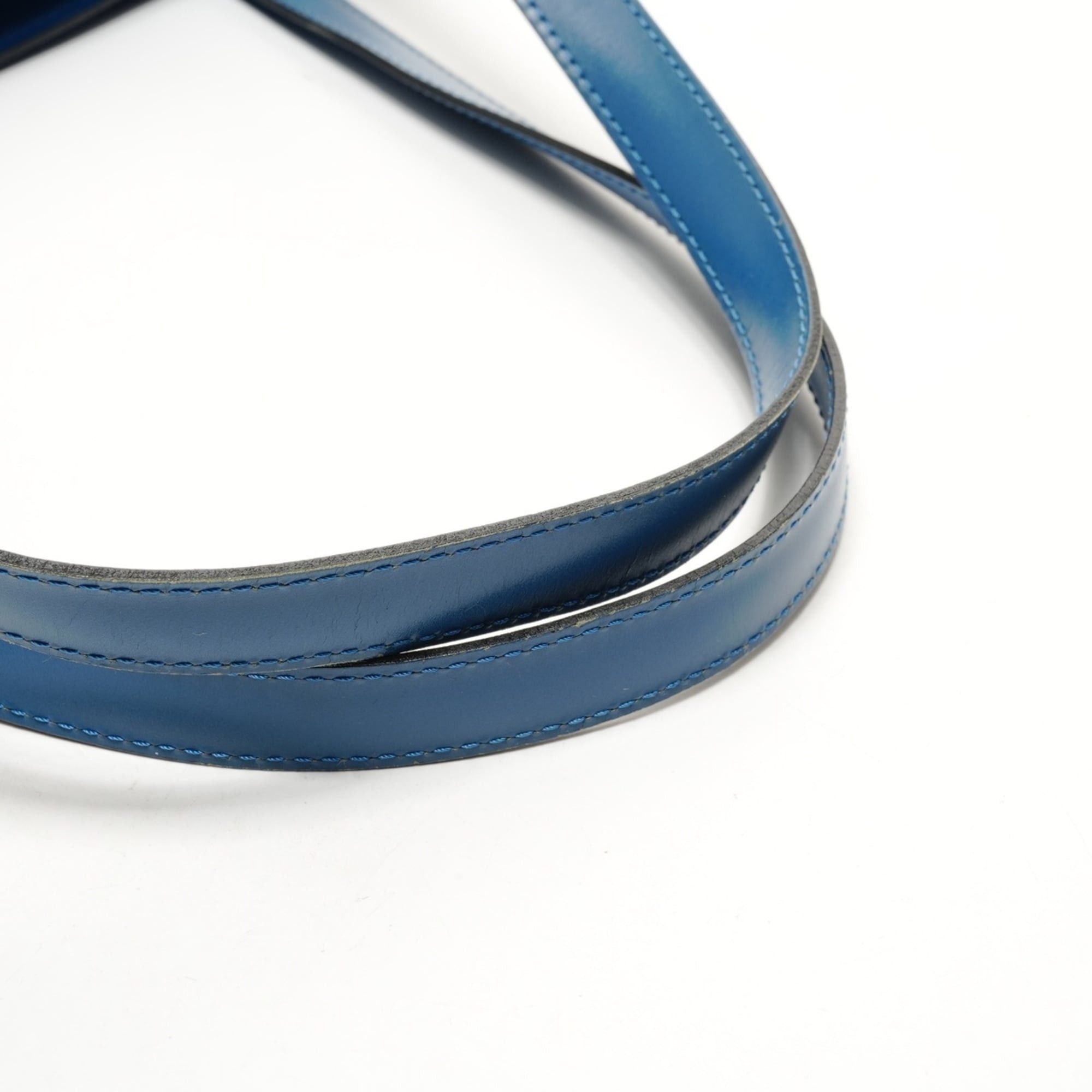Louis Vuitton Louis Vuitton 1995 Epi Saint-Jacques Shopping Shoulder Bag, Blue Size ONE SIZE - 11 Thumbnail