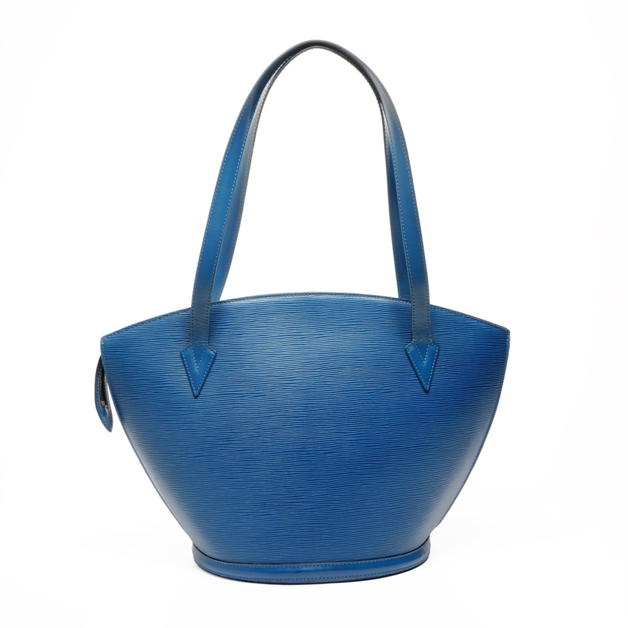 Louis Vuitton Louis Vuitton 1995 Epi Saint-Jacques Shopping Shoulder Bag, Blue Size ONE SIZE - 2 Thumbnail