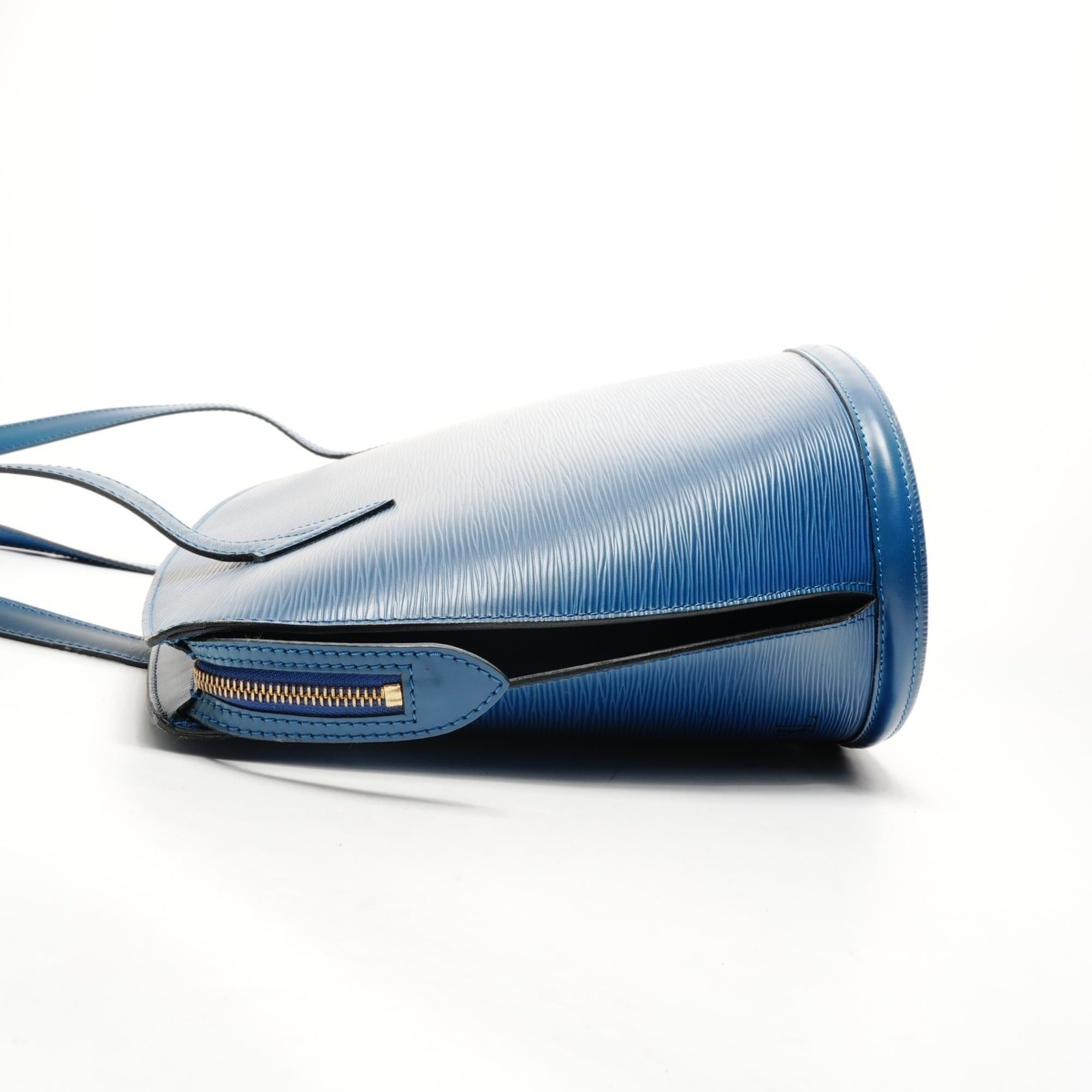 Louis Vuitton Louis Vuitton 1995 Epi Saint-Jacques Shopping Shoulder Bag, Blue Size ONE SIZE - 3 Thumbnail