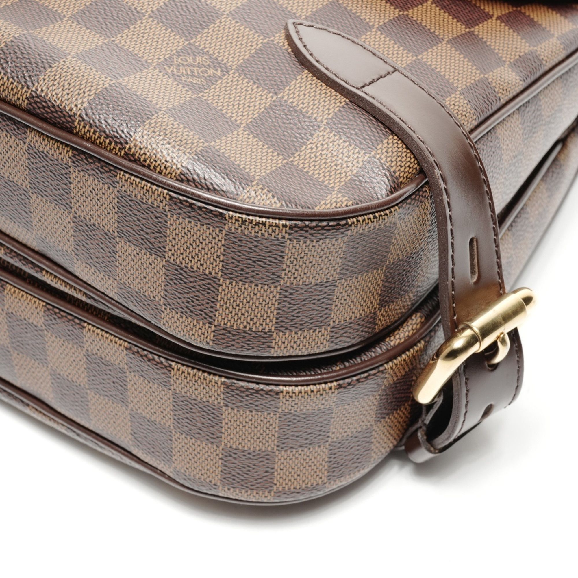 Louis Vuitton Louis Vuitton 2008 Damier Highbury Shoulder Bag Brown Size ONE SIZE - 6 Thumbnail