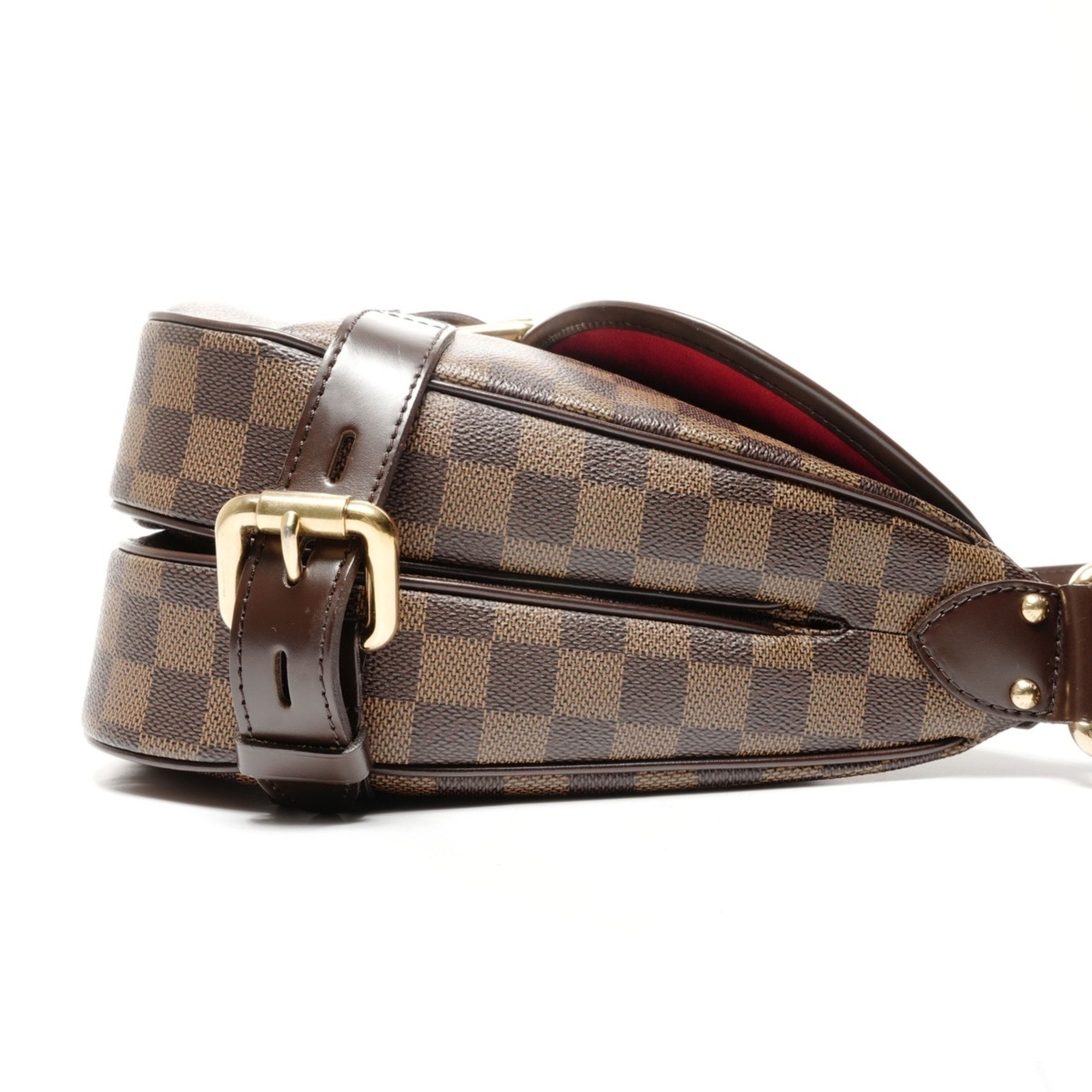 Louis Vuitton Louis Vuitton 2008 Damier Highbury Shoulder Bag Brown Size ONE SIZE - 4 Thumbnail