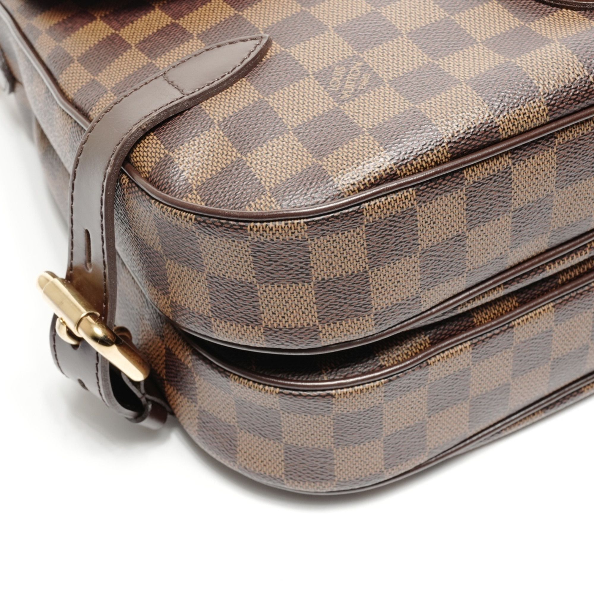 Louis Vuitton Louis Vuitton 2008 Damier Highbury Shoulder Bag Brown Size ONE SIZE - 5 Thumbnail