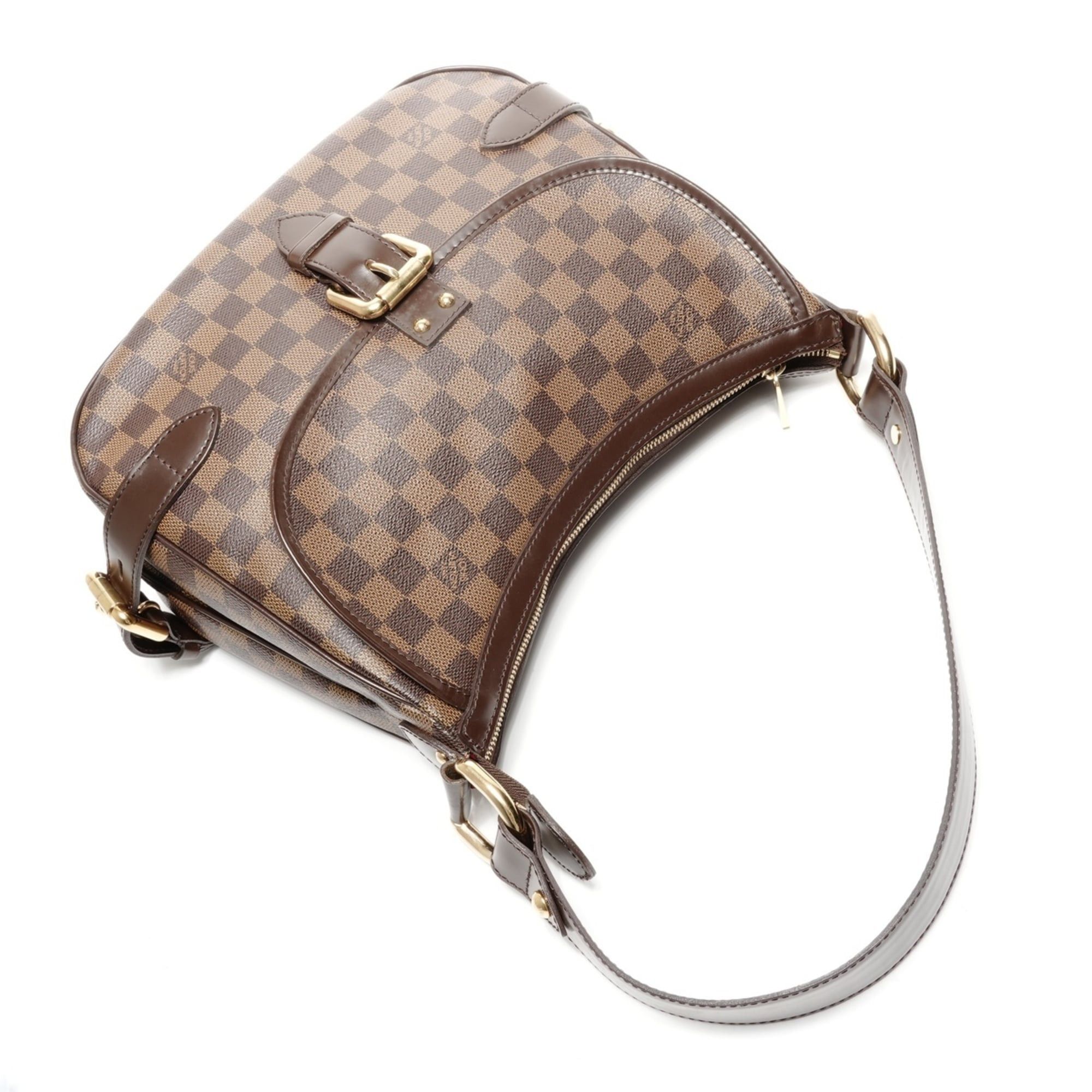 Louis Vuitton Louis Vuitton 2008 Damier Highbury Shoulder Bag Brown Size ONE SIZE - 9 Thumbnail