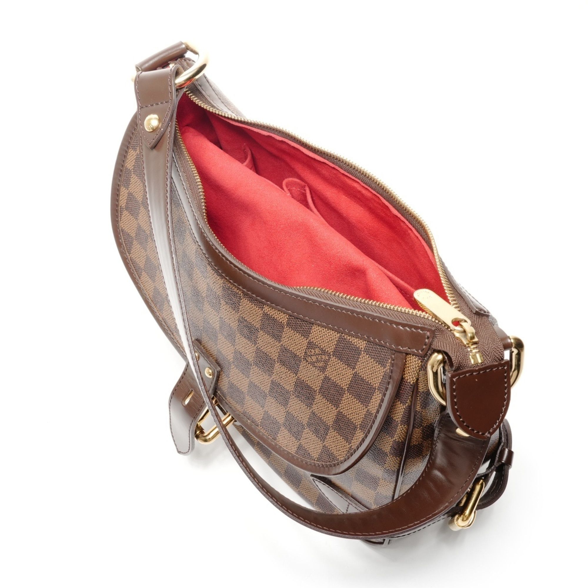 Louis Vuitton Louis Vuitton 2008 Damier Highbury Shoulder Bag Brown Size ONE SIZE - 11 Thumbnail