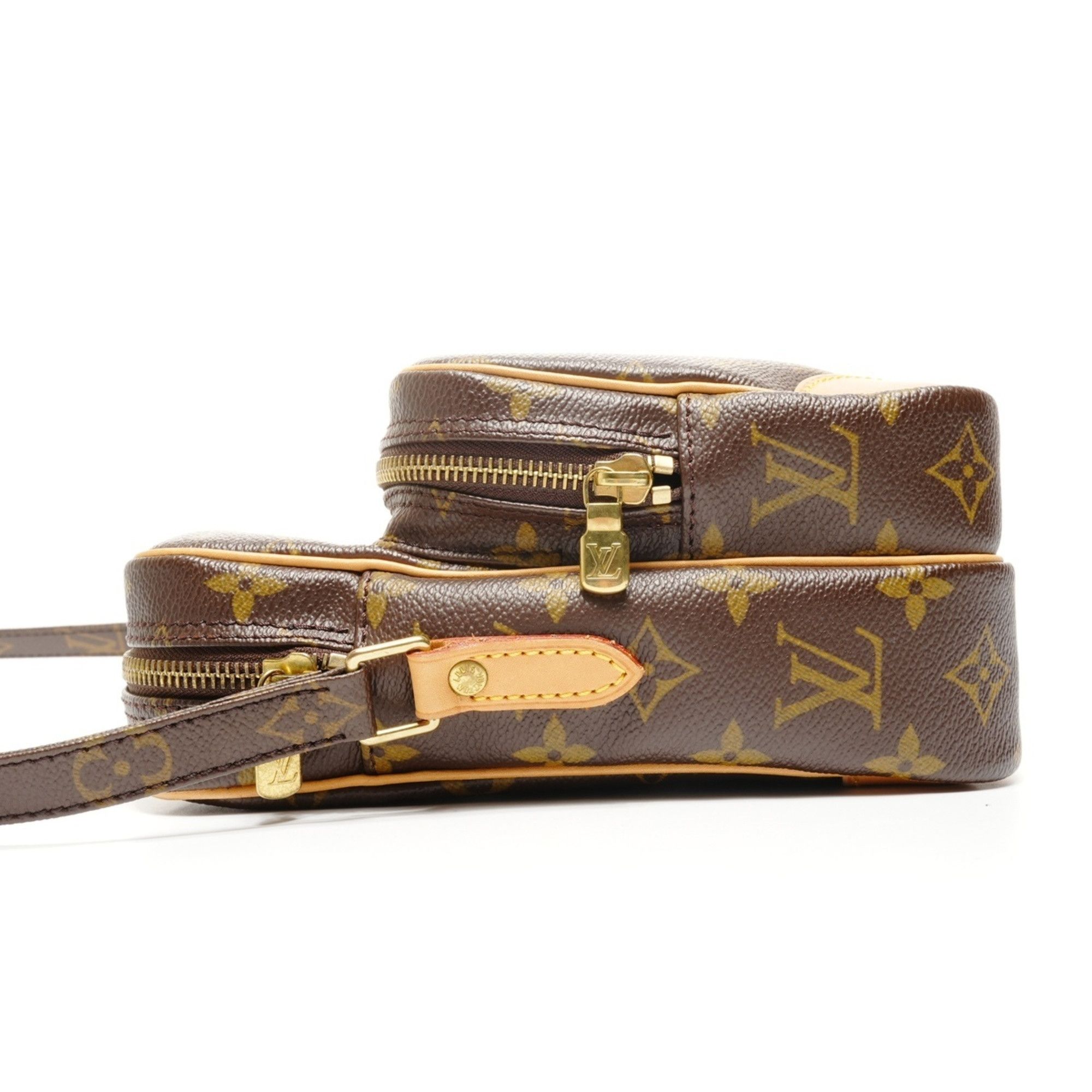 Louis Vuitton Louis Vuitton 2005 Amazon Monogram Shoulder Bag Brown Size ONE SIZE - 3 Thumbnail