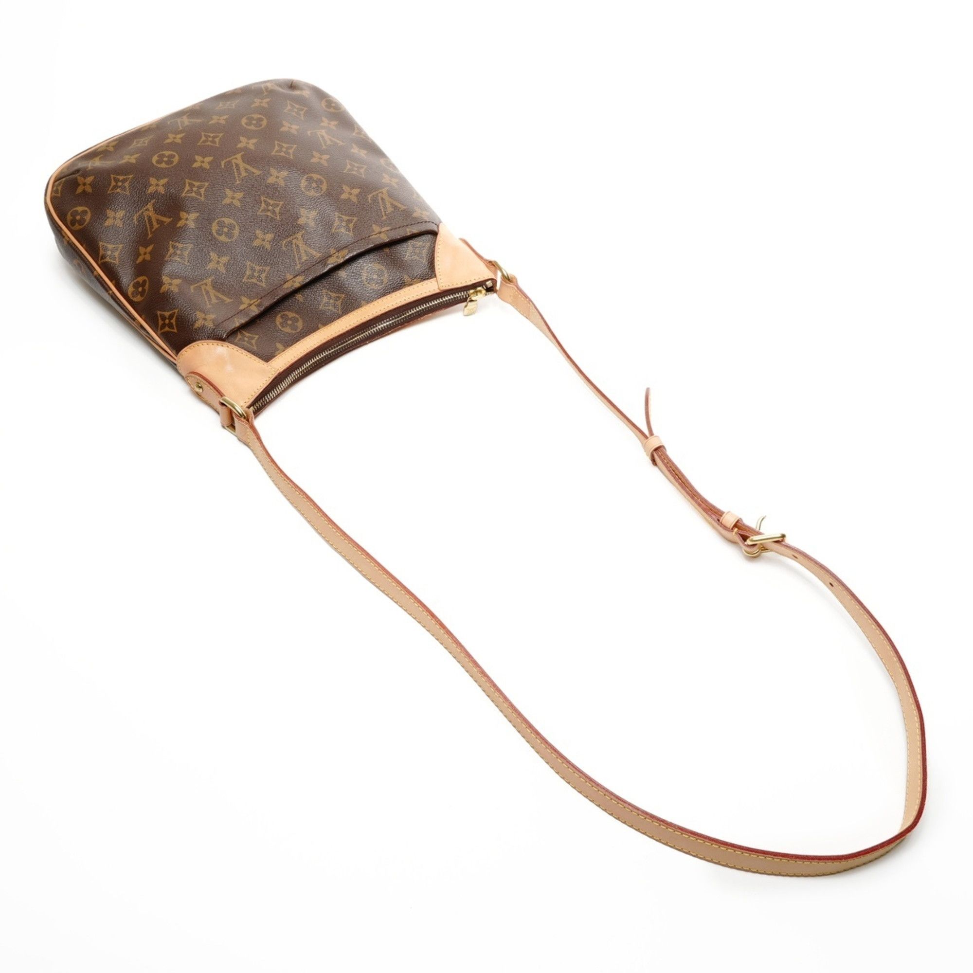 Louis Vuitton Louis Vuitton 2008 Monogram Odeon PM Shoulder Bag, Brown Size ONE SIZE - 8 Thumbnail