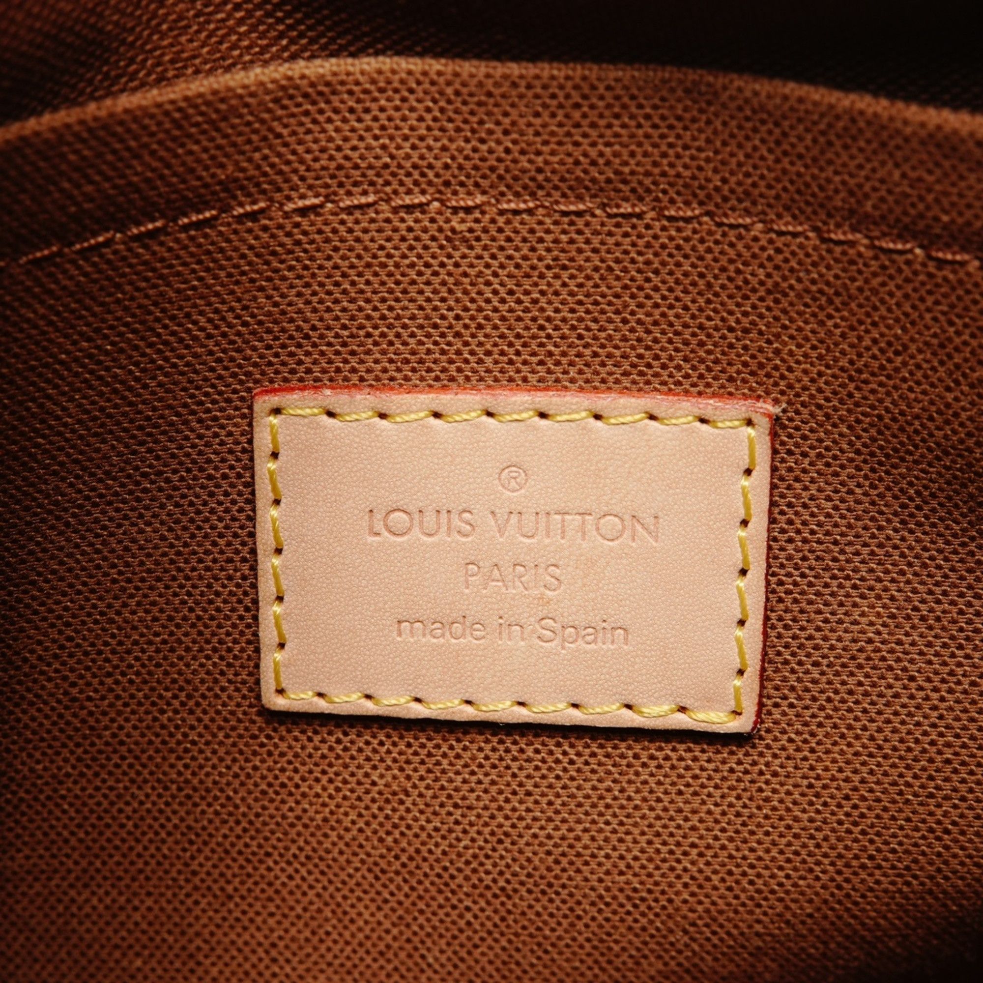 Louis Vuitton Louis Vuitton 2008 Monogram Odeon PM Shoulder Bag, Brown Size ONE SIZE - 9 Thumbnail