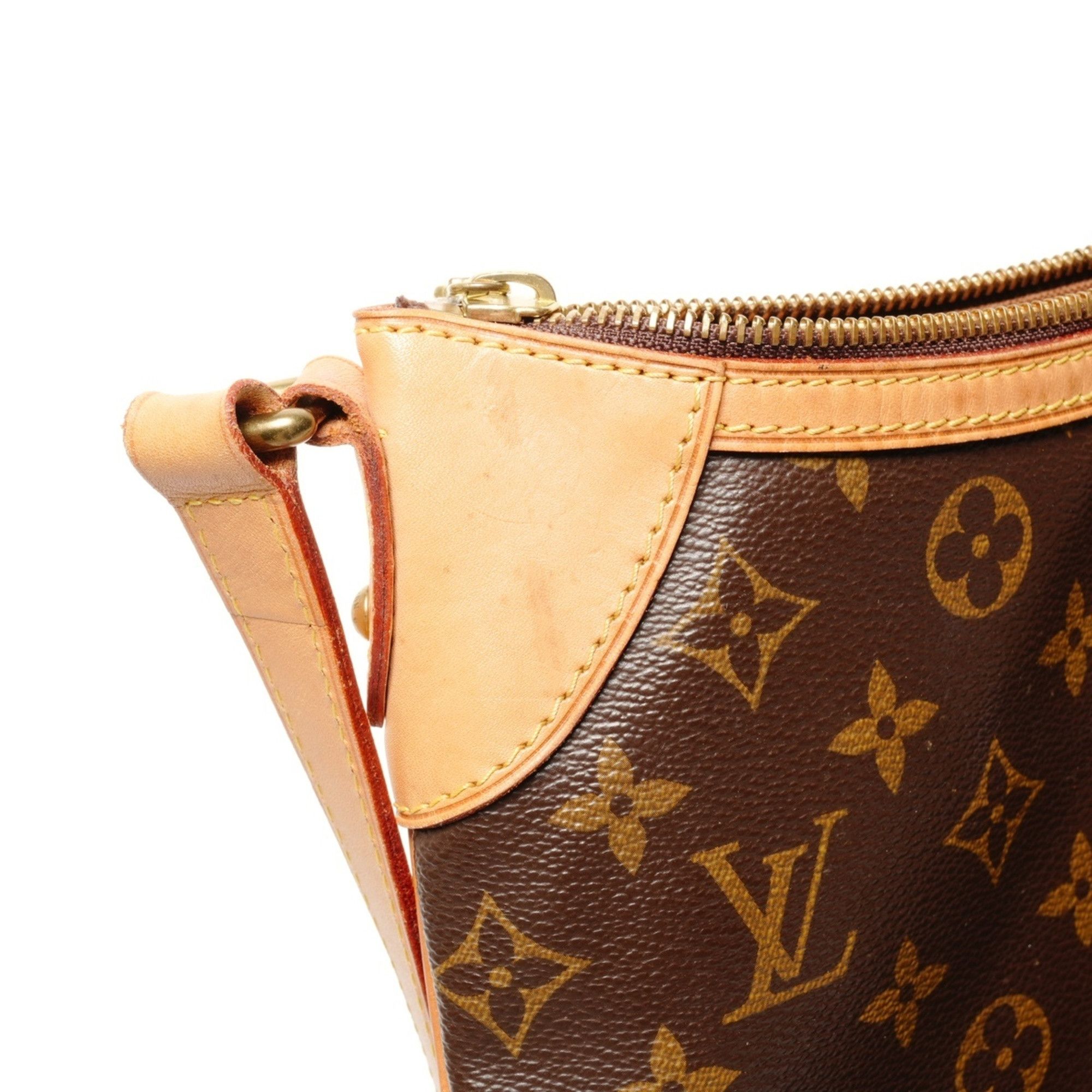Louis Vuitton Louis Vuitton Odeon PM Monogram Shoulder Bag, Brown, 2014 Size ONE SIZE - 13 Thumbnail