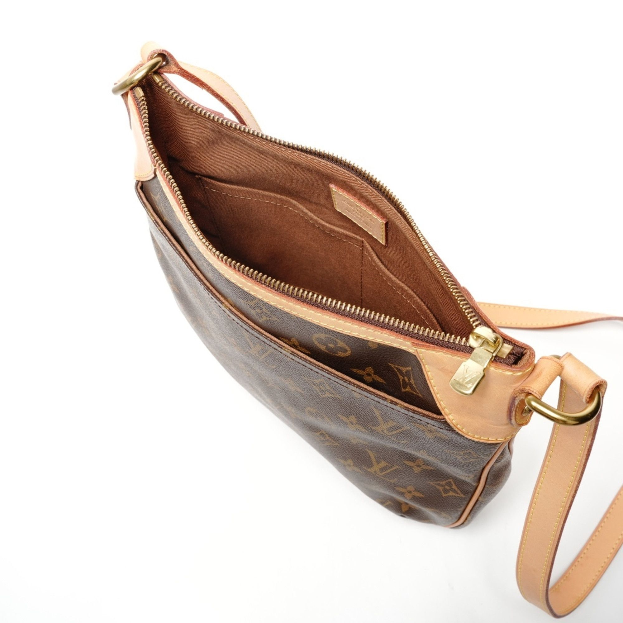 Louis Vuitton Louis Vuitton Odeon PM Monogram Shoulder Bag, Brown, 2014 Size ONE SIZE - 10 Thumbnail