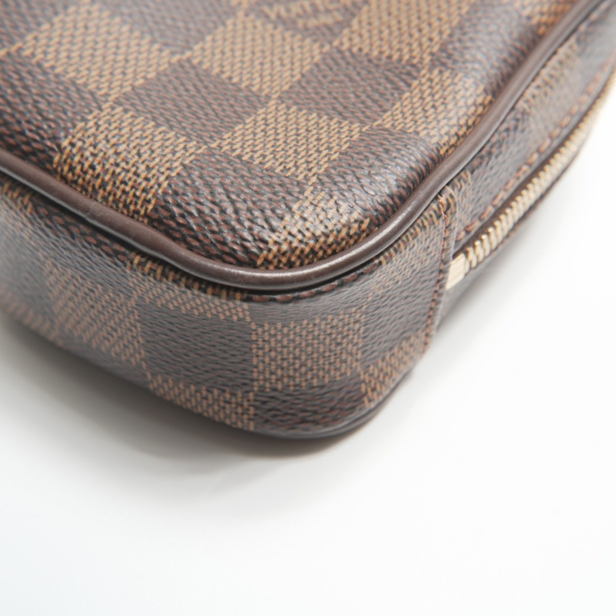 Louis Vuitton Louis Vuitton Damier Etui Okapi PM Shoulder Bag, Brown, 2007 Size ONE SIZE - 7 Thumbnail