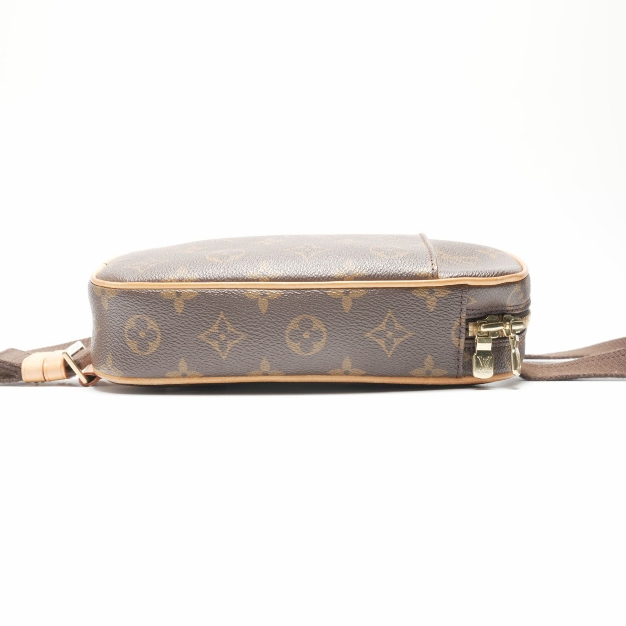 Louis Vuitton Louis Vuitton Monogram Pochette Ganju Shoulder Bag, Brown, 2000 Size ONE SIZE - 4 Thumbnail