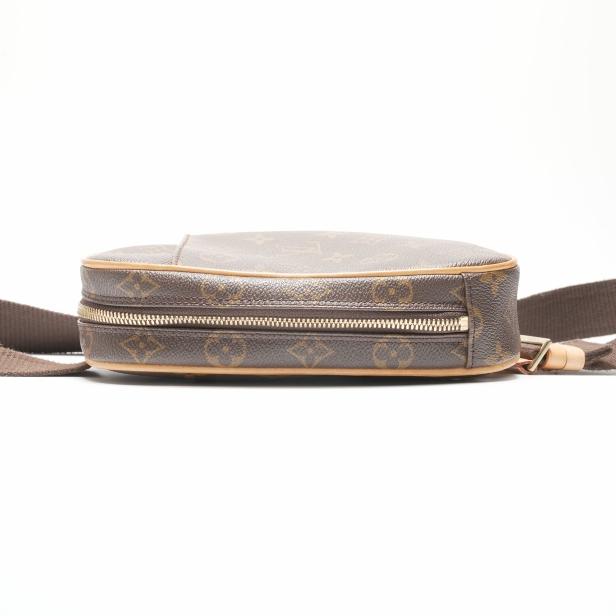 Louis Vuitton Louis Vuitton Monogram Pochette Ganju Shoulder Bag, Brown, 2000 Size ONE SIZE - 5 Thumbnail