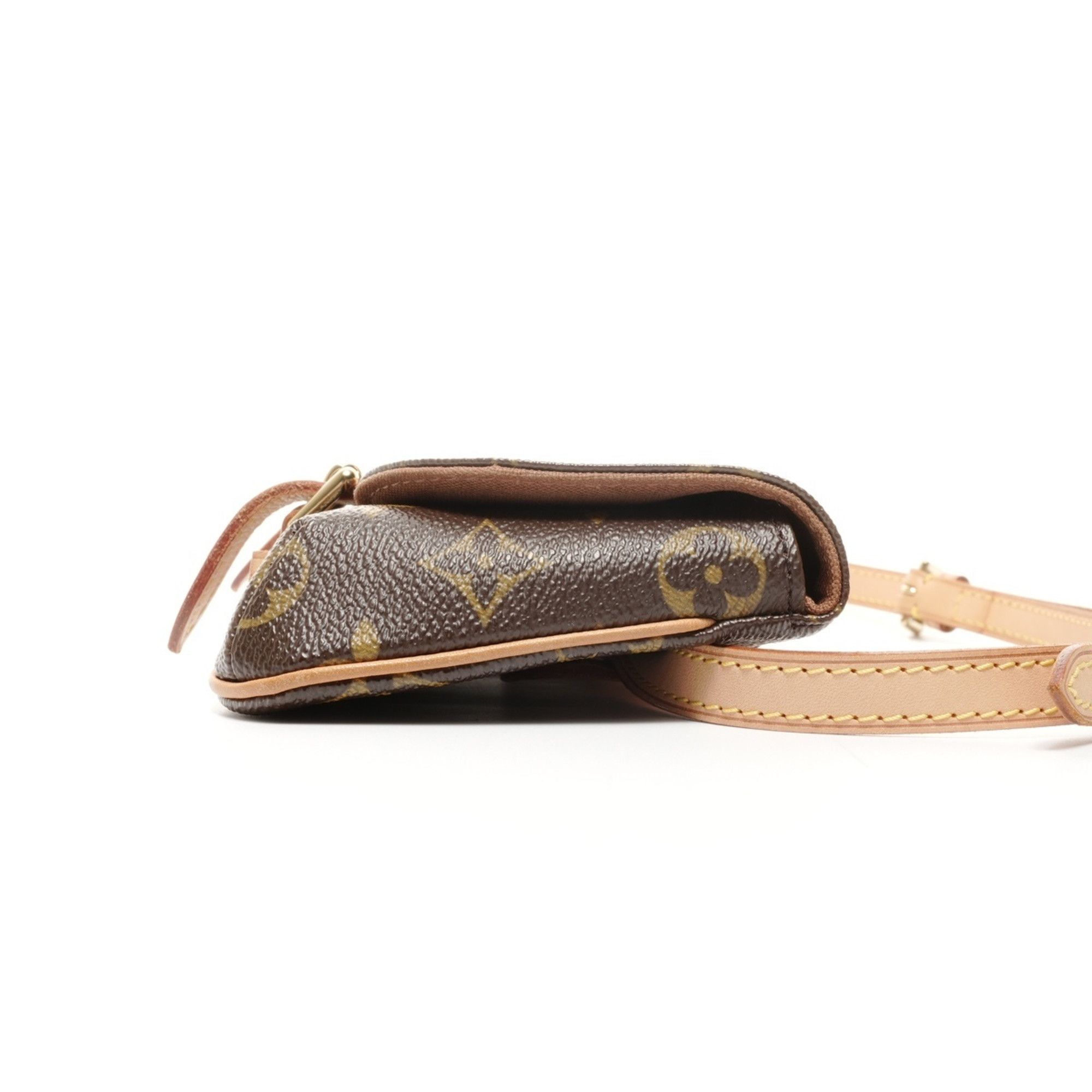 Louis Vuitton Louis Vuitton 2005 Monogram Pochette Marel Shoulder Bag, Brown Size ONE SIZE - 5 Thumbnail