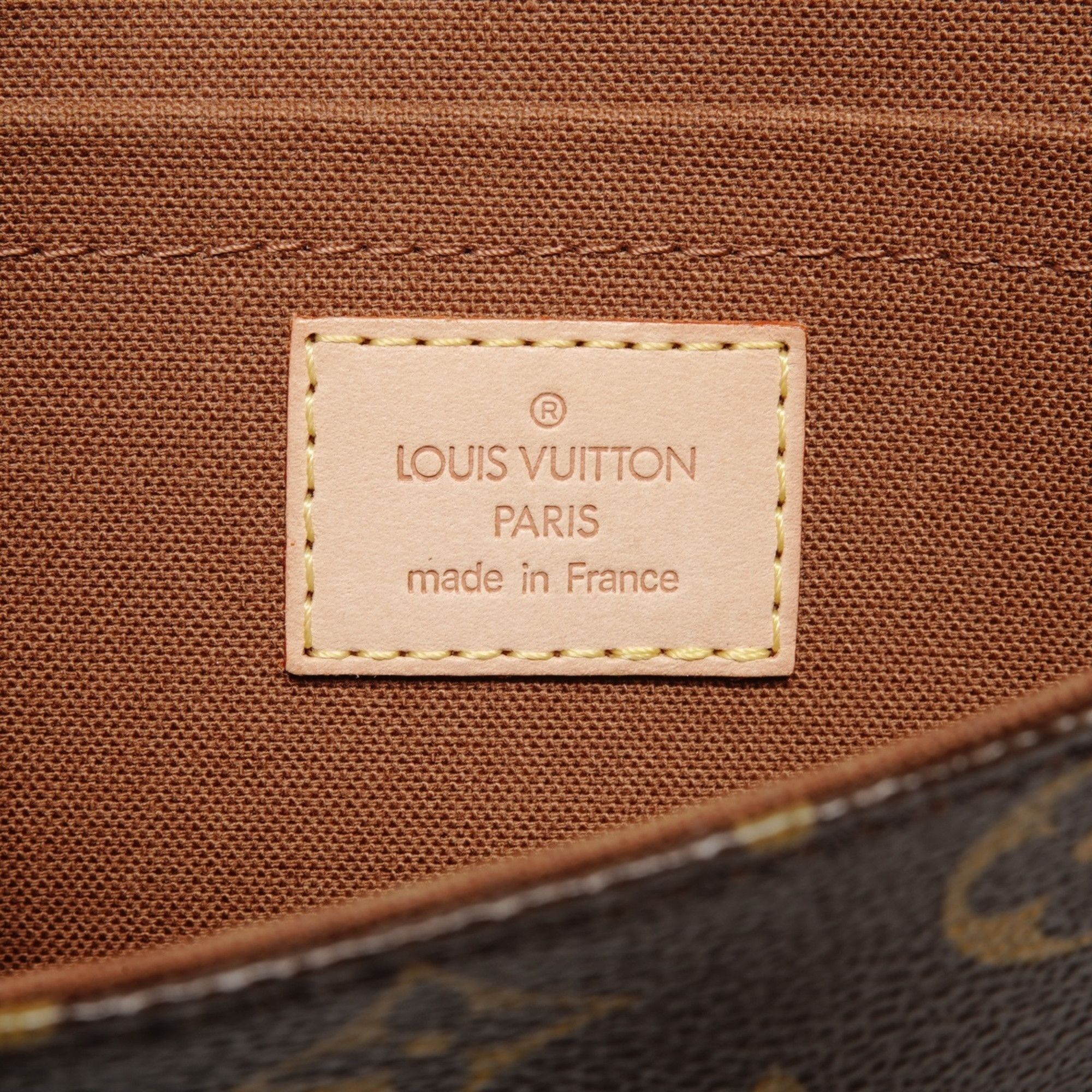 Louis Vuitton Louis Vuitton 2005 Monogram Pochette Marel Shoulder Bag, Brown Size ONE SIZE - 11 Thumbnail