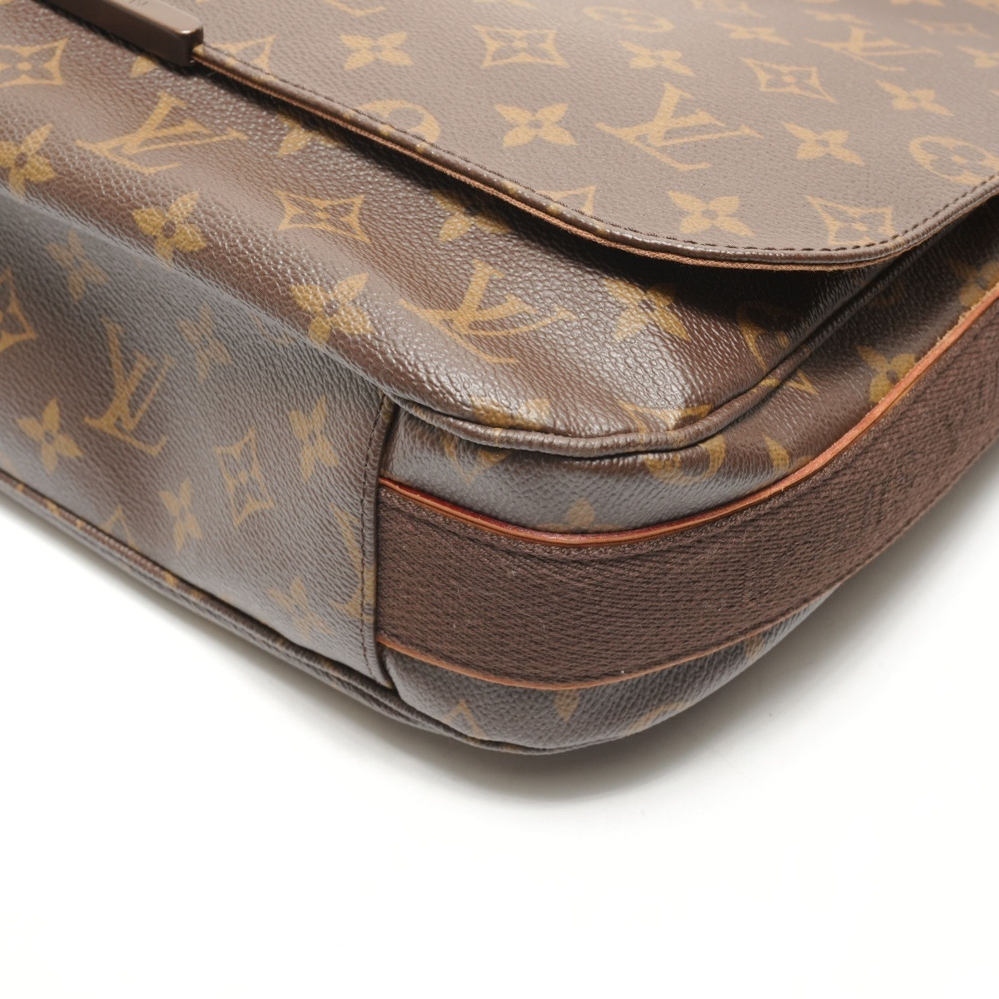 Louis Vuitton Louis Vuitton M97038 Monogram Messenger Bobur MM Shoulder Bag, Made in 2009, Brown Size ONE SIZE - 6 Thumbnail