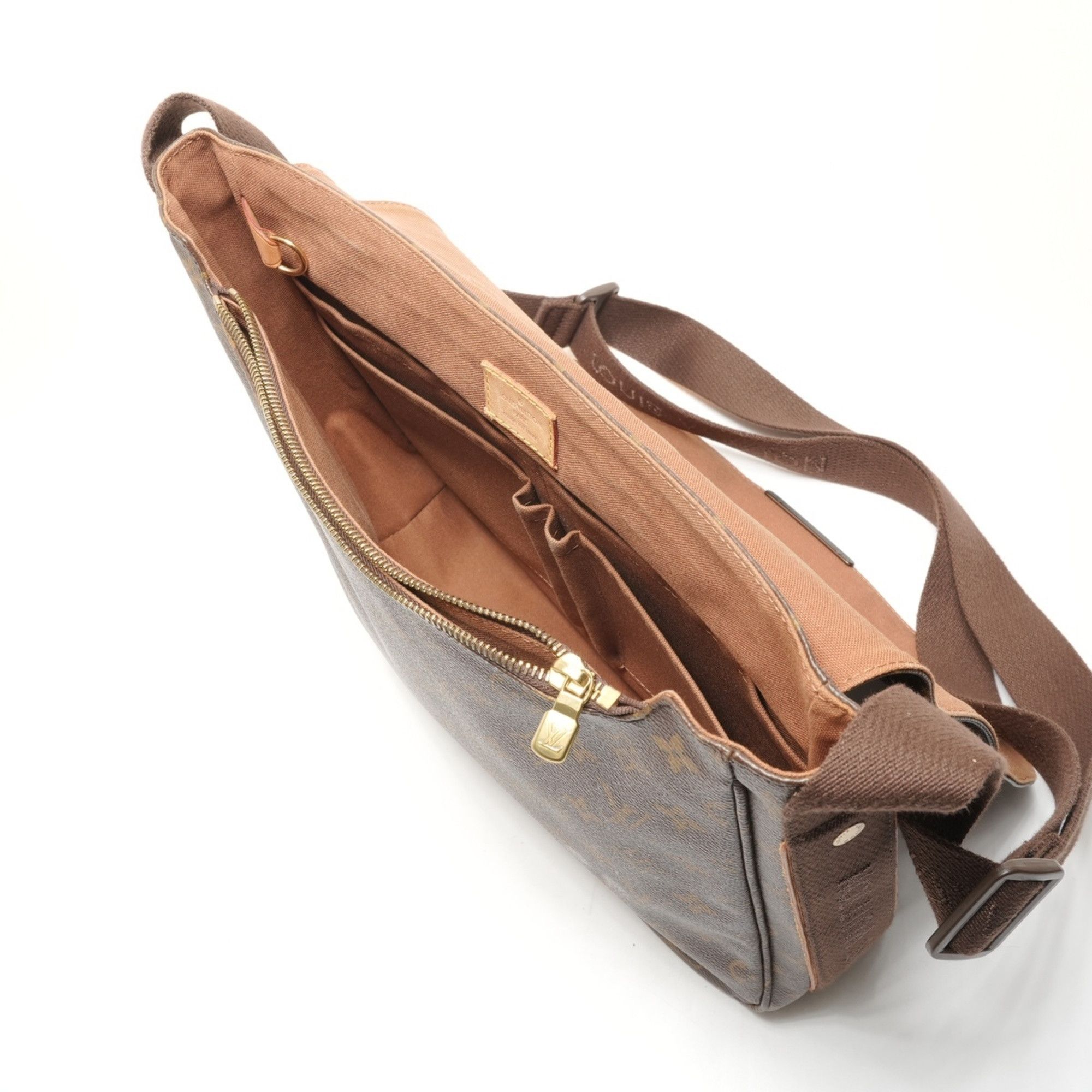 Louis Vuitton Louis Vuitton M97038 Monogram Messenger Bobur MM Shoulder Bag, Made in 2009, Brown Size ONE SIZE - 12 Thumbnail