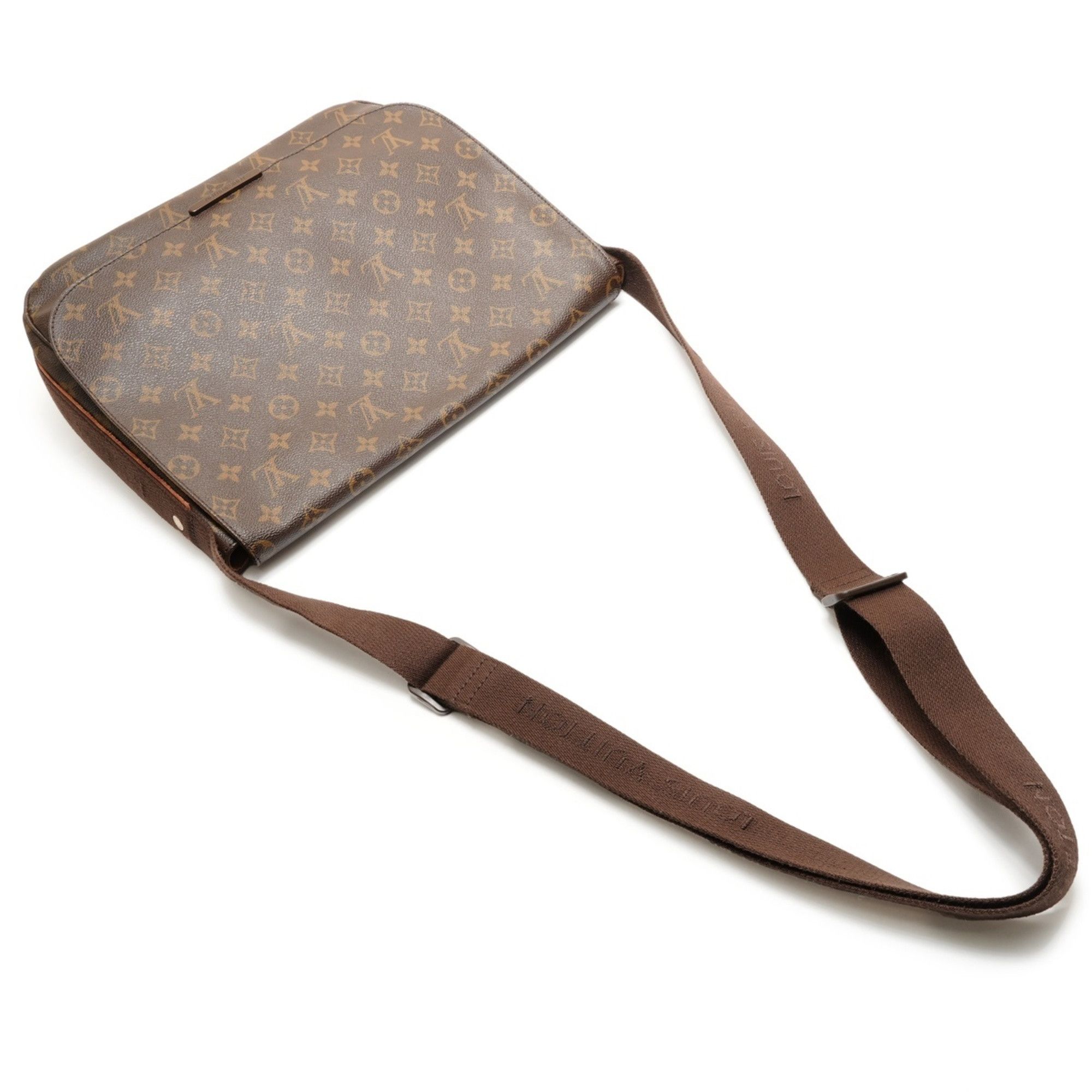 Louis Vuitton Louis Vuitton M97038 Monogram Messenger Bobur MM Shoulder Bag, Made in 2009, Brown Size ONE SIZE - 9 Thumbnail