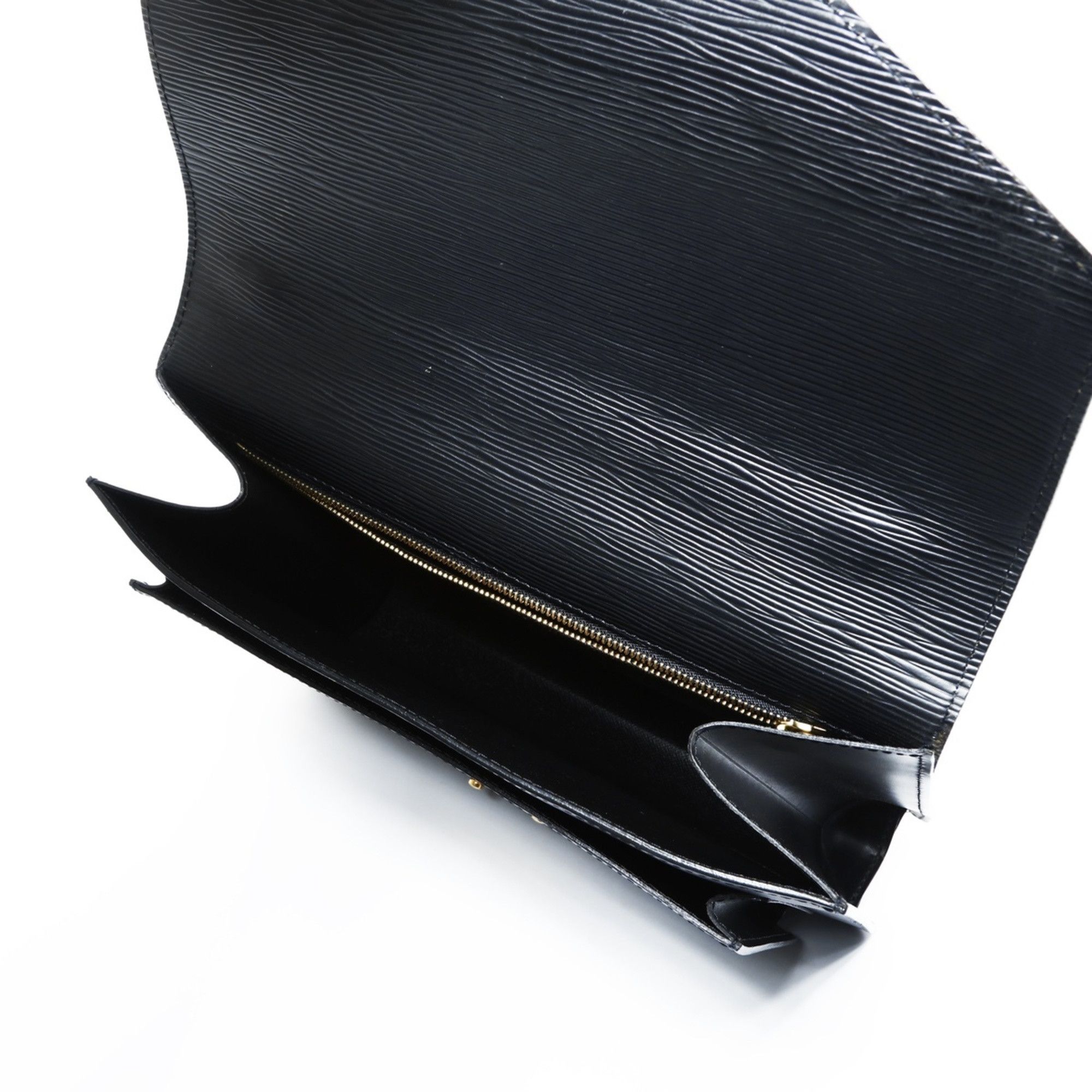 Louis Vuitton Louis Vuitton 2004 Epi Monceau Handbag in Black Size ONE SIZE - 12 Thumbnail