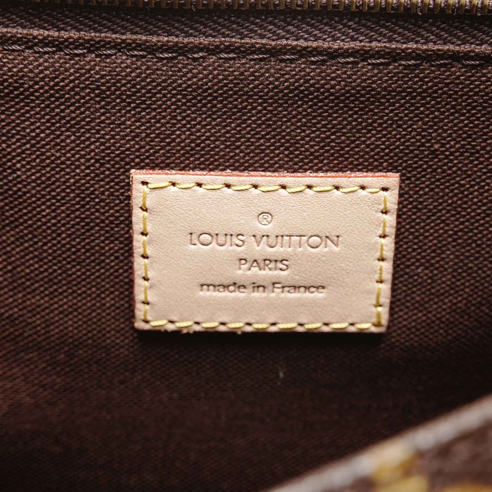 Louis Vuitton Louis Vuitton 2011 Monogram Menilmontant MM Shoulder Bag, Brown Size ONE SIZE - 10 Thumbnail