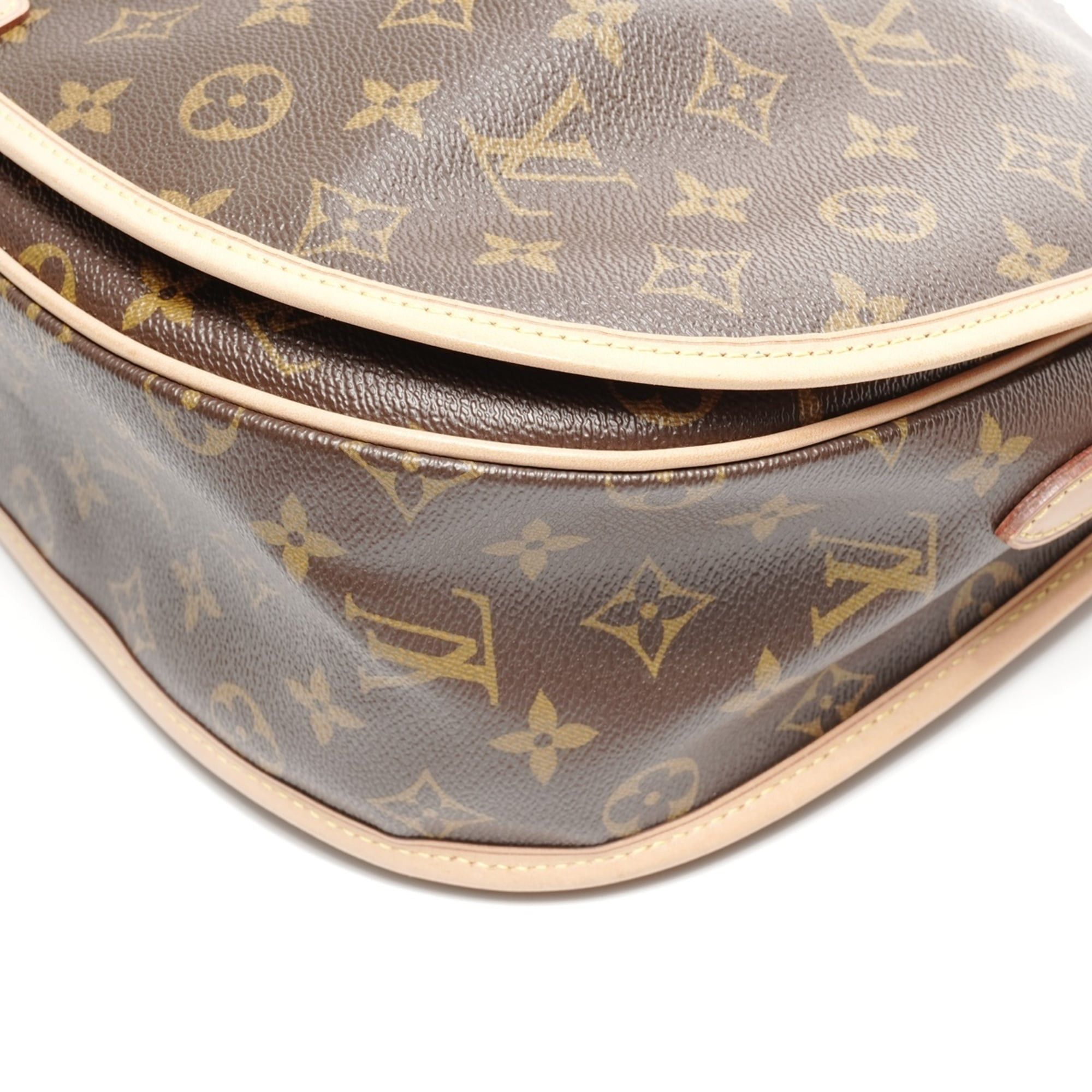 Louis Vuitton Louis Vuitton 2011 Monogram Menilmontant MM Shoulder Bag, Brown Size ONE SIZE - 7 Thumbnail