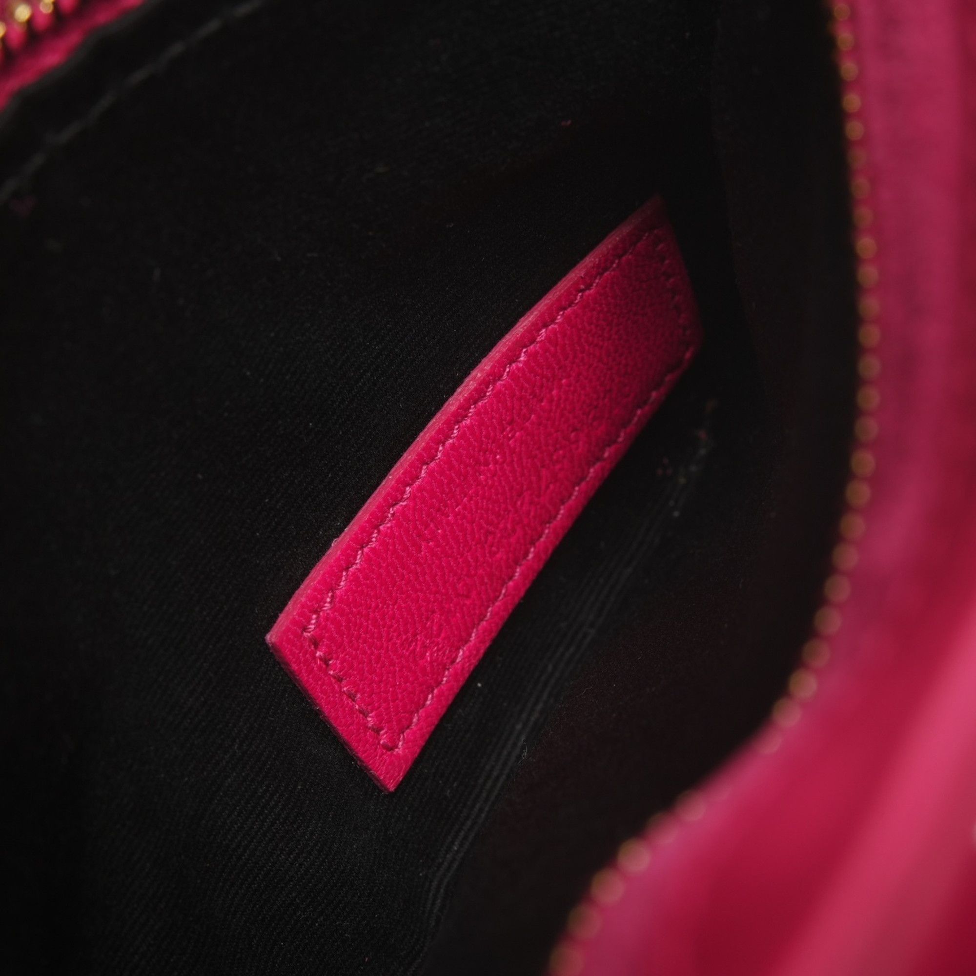 Yves Saint Laurent Yves Saint Laurent Le 5 A 7 Leather Hobo Shoulder Bag in Pink Size ONE SIZE - 11 Thumbnail