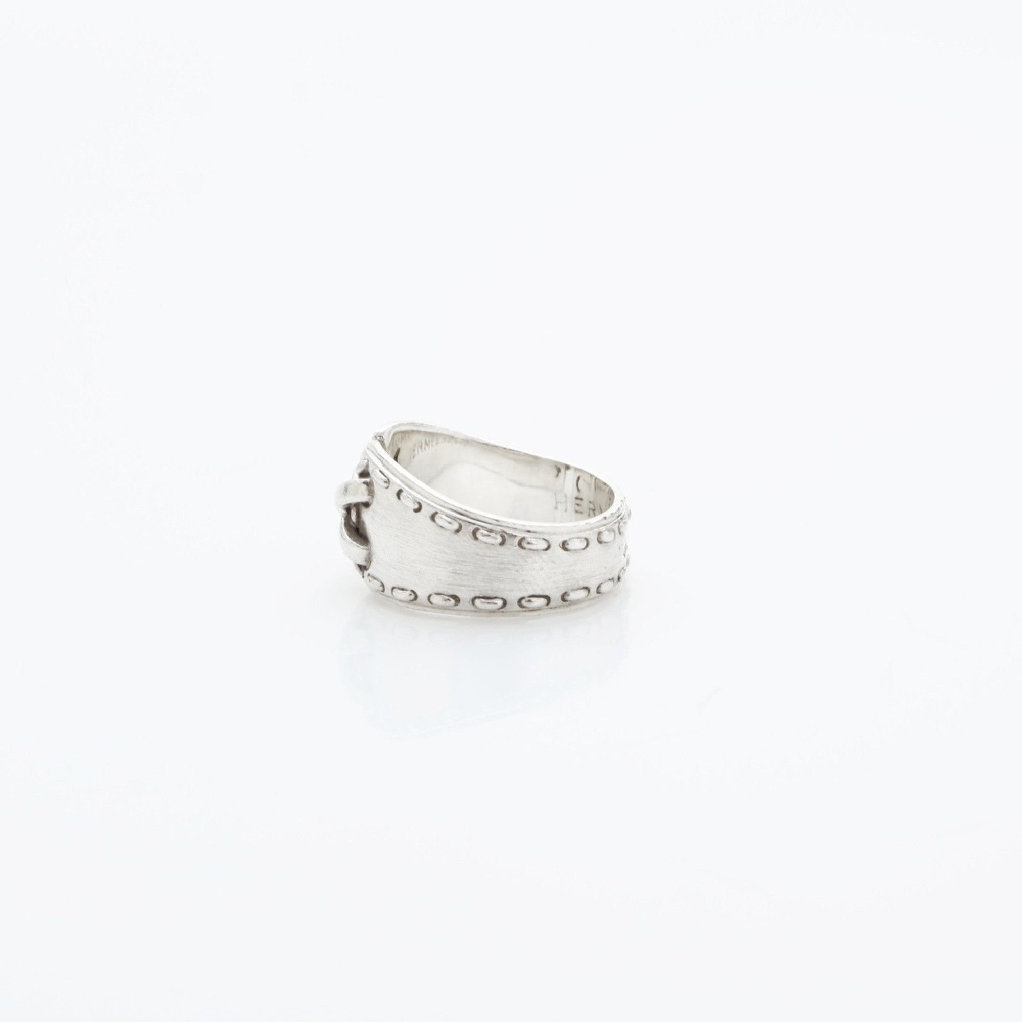 Hermes Hermes Hermès Mexico Corset Cross 925 Size 52 Silver Ring Size ONE SIZE - 5 Thumbnail