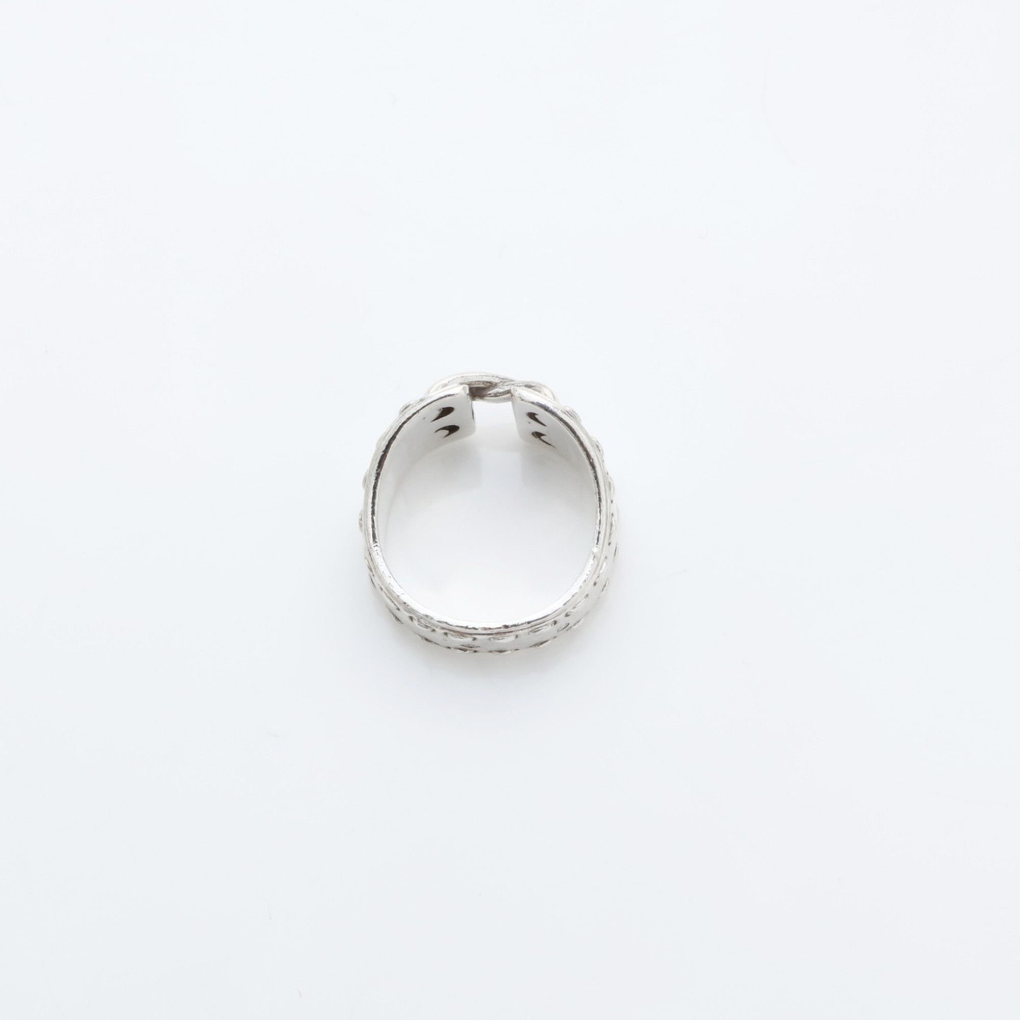 Hermes Hermes Hermès Mexico Corset Cross 925 Size 52 Silver Ring Size ONE SIZE - 7 Thumbnail