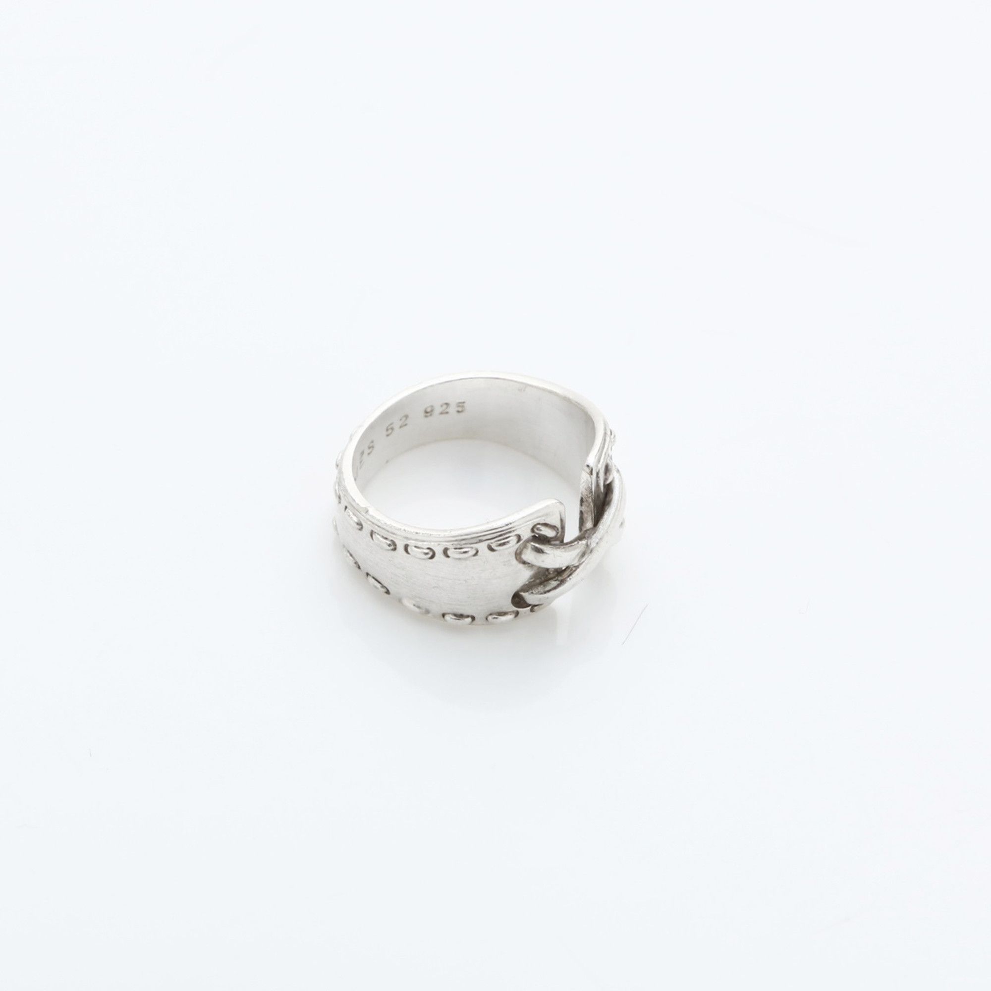 Hermes Hermes Hermès Mexico Corset Cross 925 Size 52 Silver Ring Size ONE SIZE - 3 Thumbnail