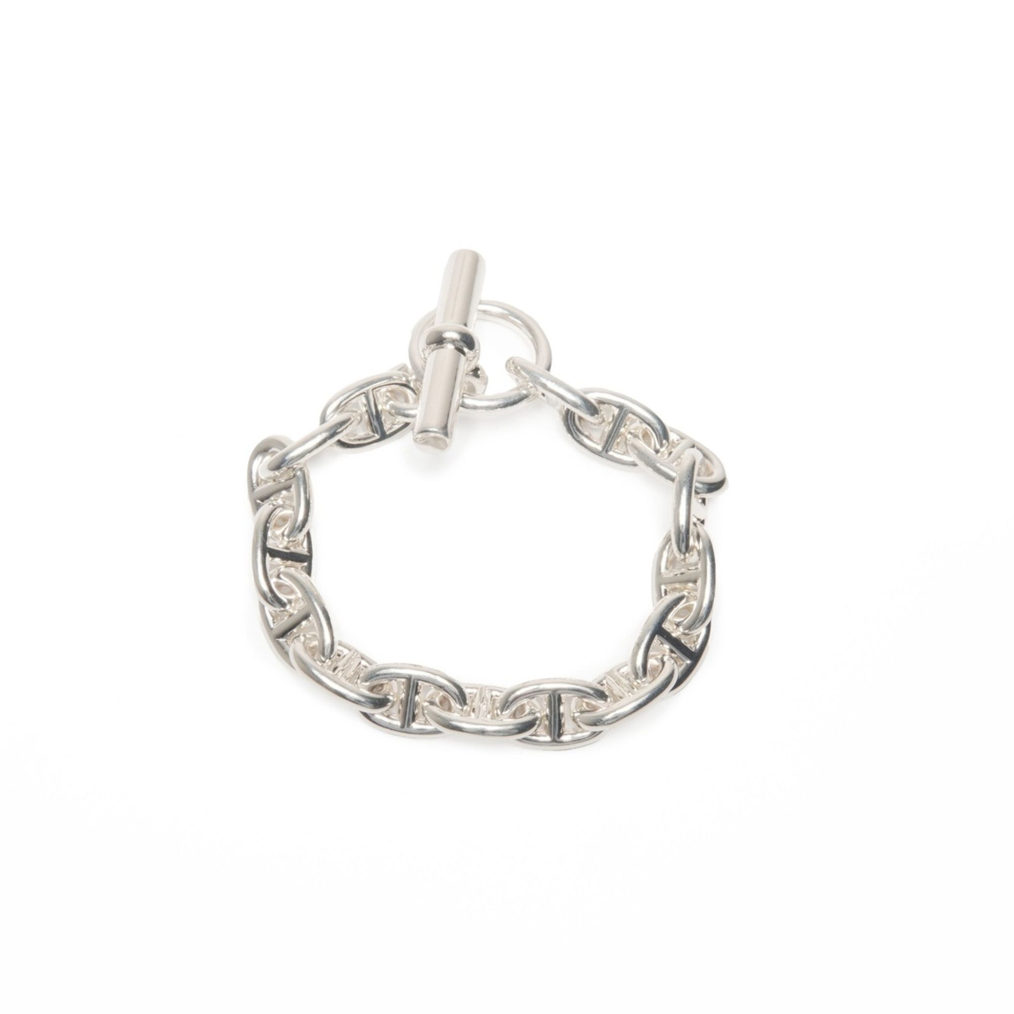 Hermes Hermes Hermès Chaine d'Ancre PM 16-link 22-year-old bracelet in silver Size ONE SIZE - 2 Thumbnail