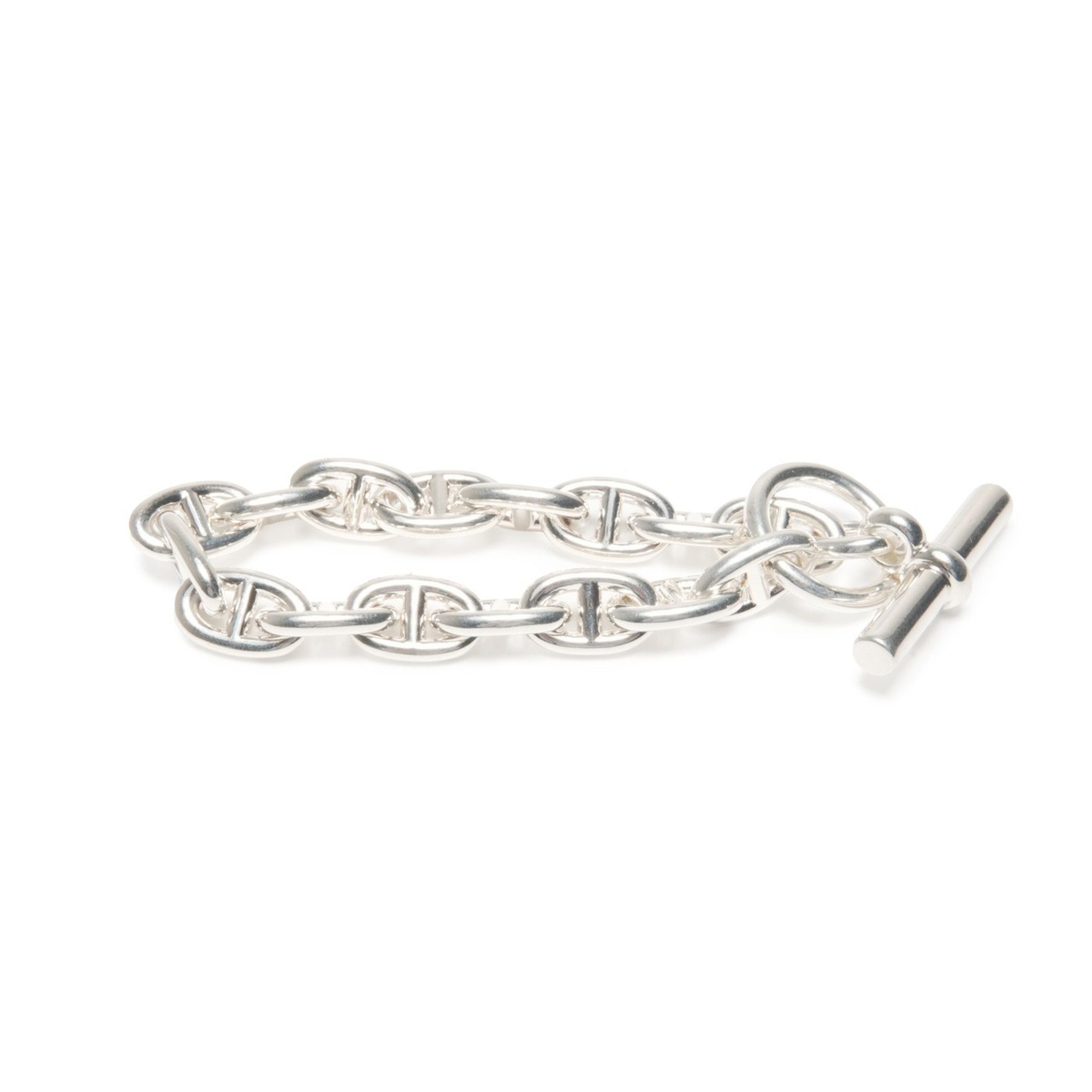 Hermes Hermes Hermès Chaine d'Ancre PM 16-link 22-year-old bracelet in silver Size ONE SIZE - 7 Thumbnail
