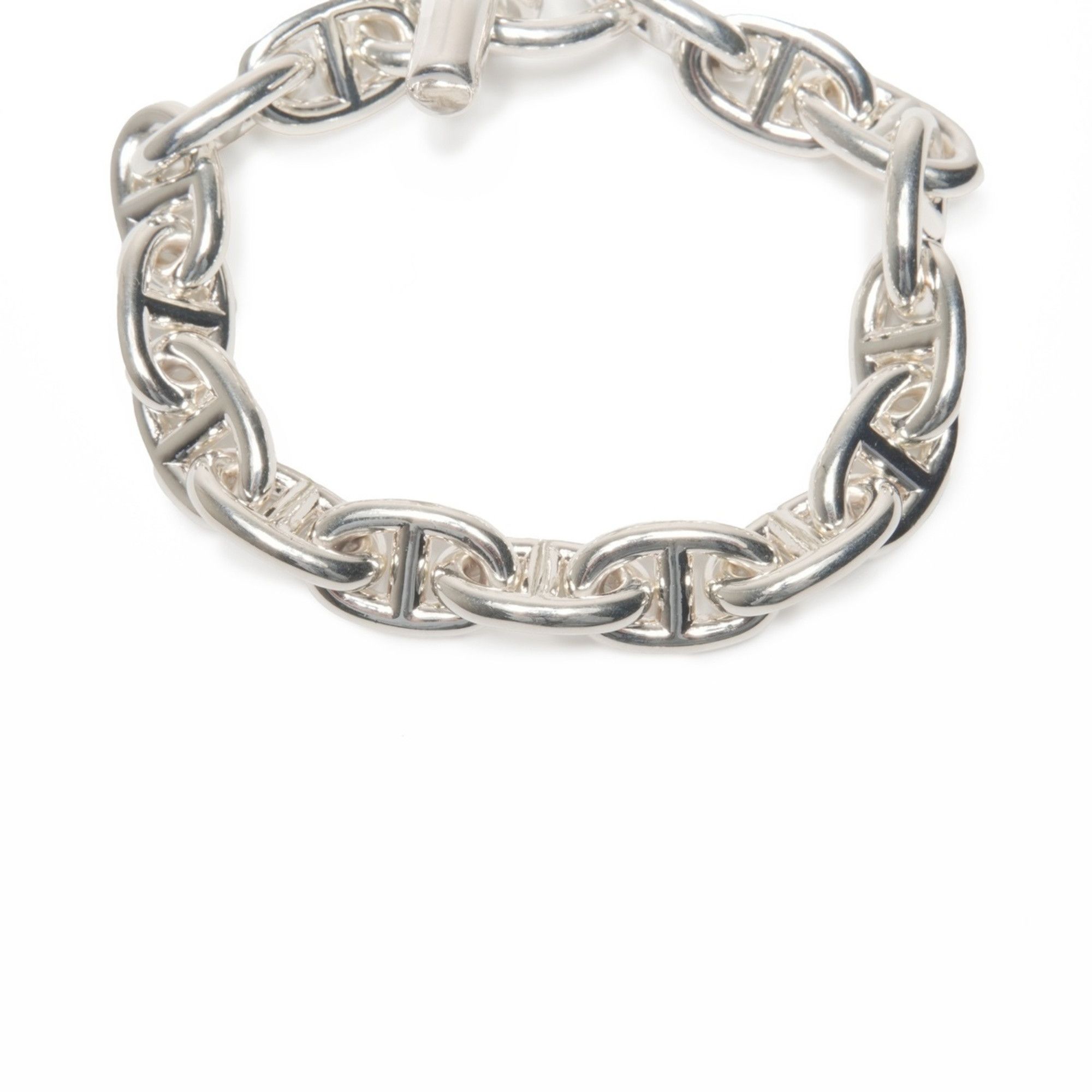 Hermes Hermes Hermès Chaine d'Ancre PM 16-link 22-year-old bracelet in silver Size ONE SIZE - 3 Thumbnail