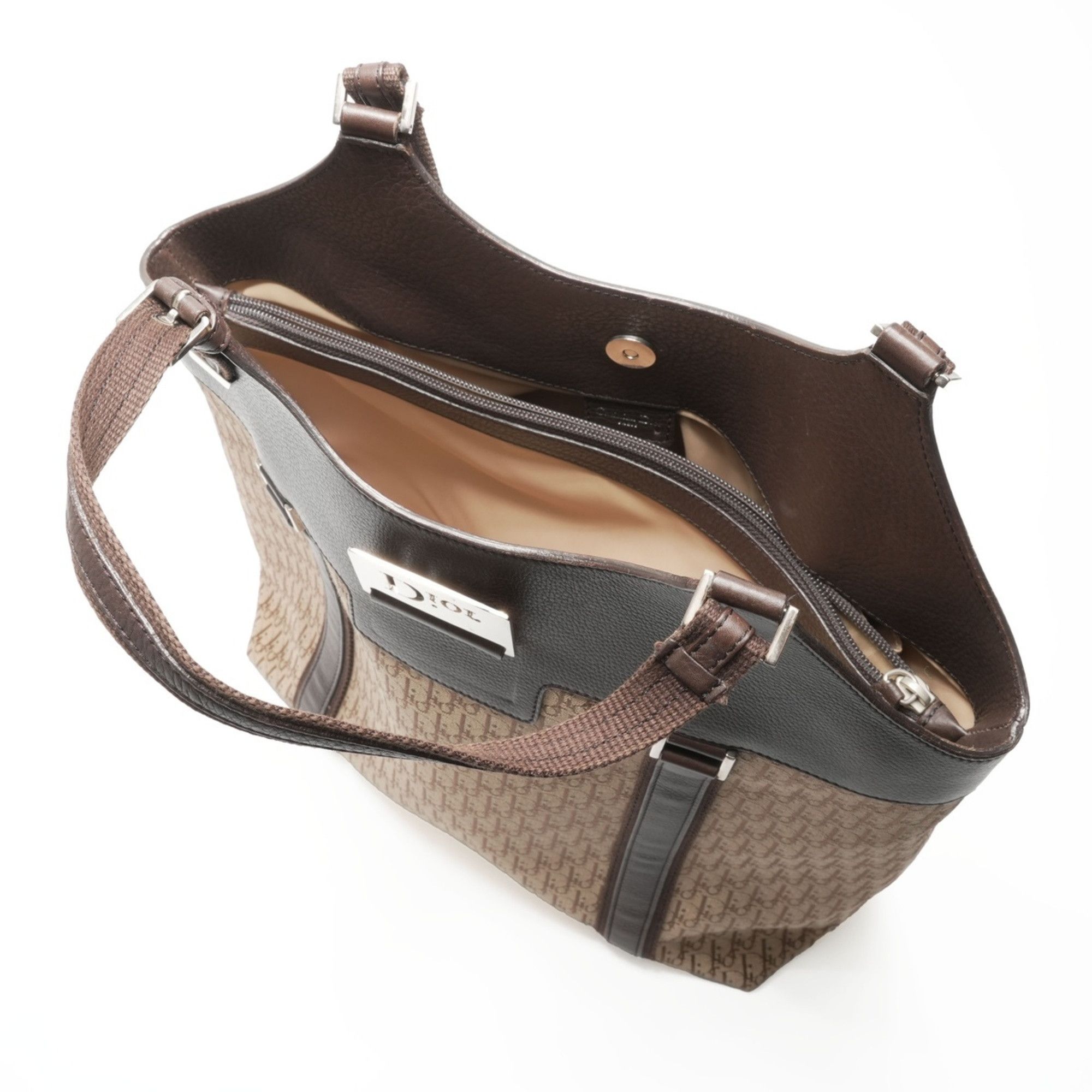 Dior Christian Dior Trotter Shoulder Bag, Brown Size ONE SIZE - 12 Thumbnail