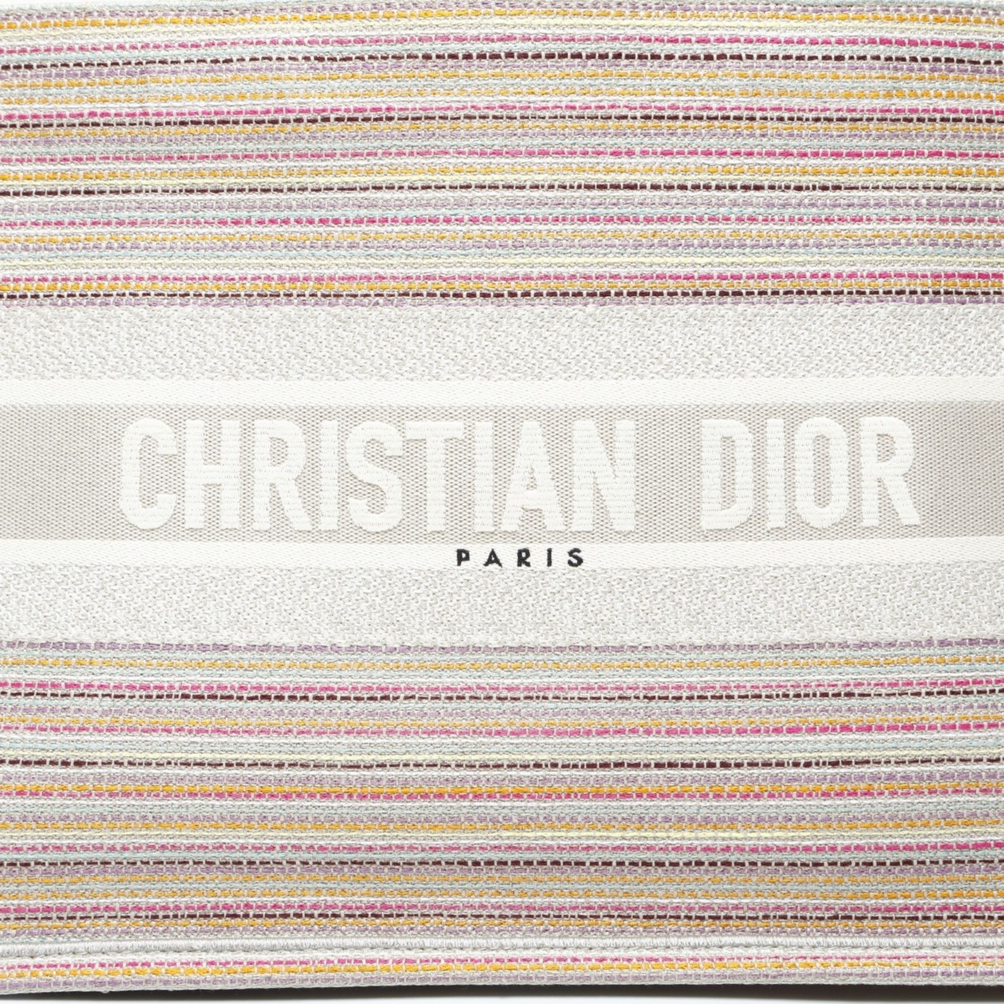 Dior Christian Dior Book Tote Canvas Bag in Beige Size ONE SIZE - 13 Thumbnail