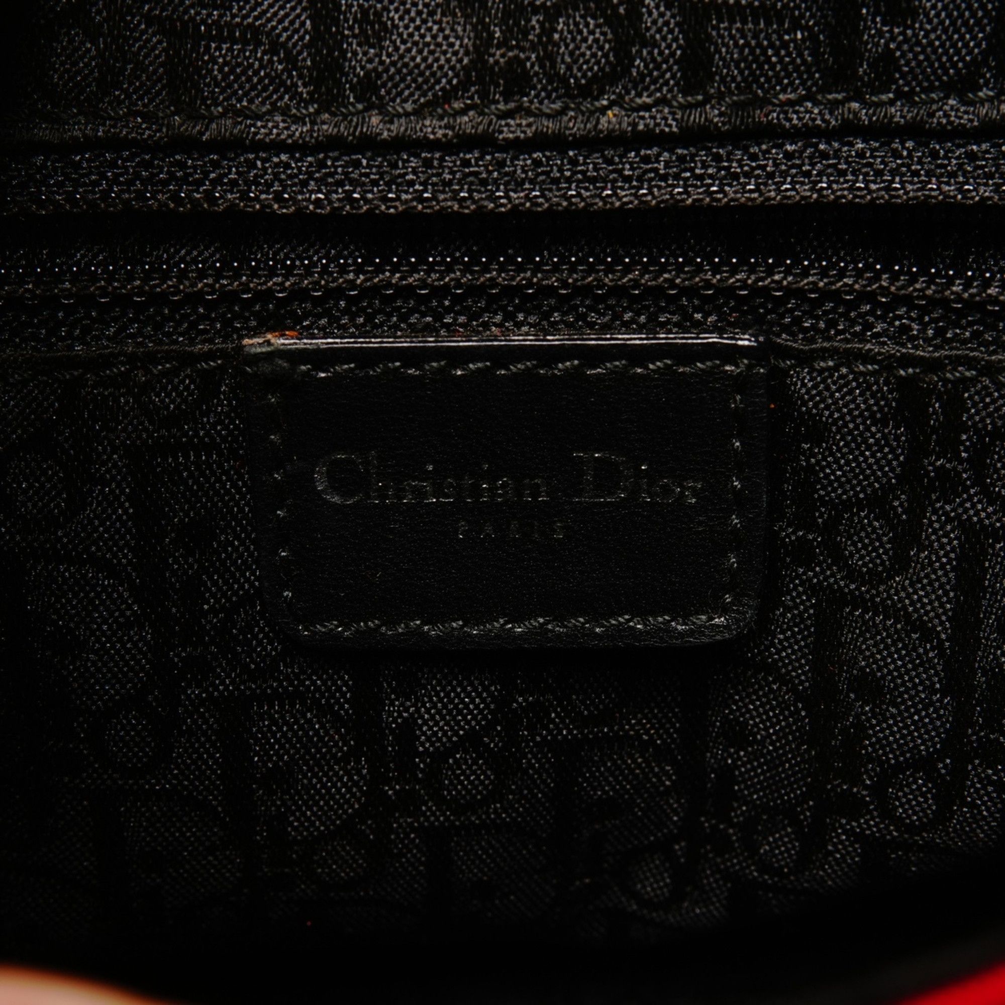 Dior Christian Dior Hardcore Canvas Galliano-era Shoulder Bag in Red Size ONE SIZE - 10 Thumbnail