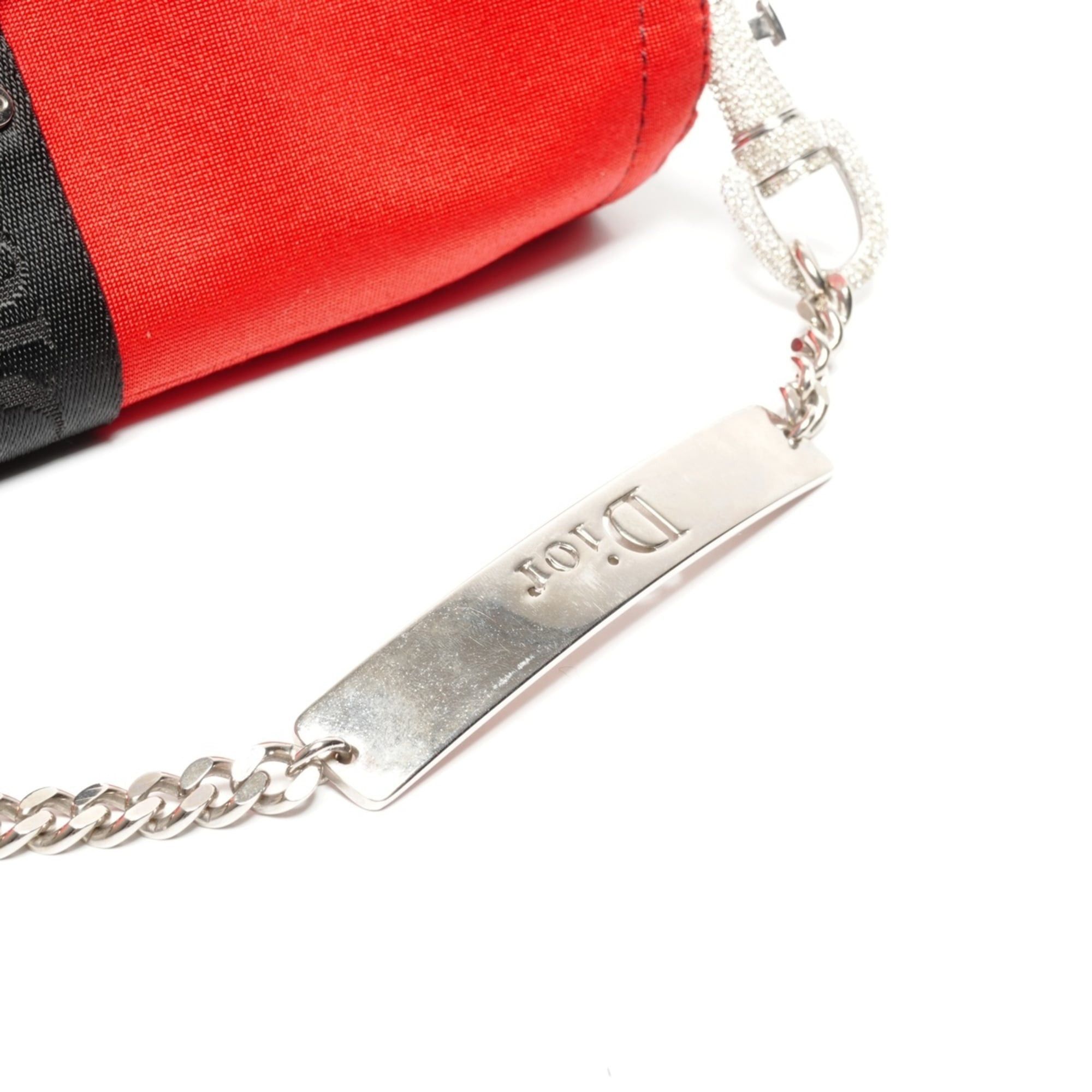 Dior Christian Dior Hardcore Canvas Galliano-era Shoulder Bag in Red Size ONE SIZE - 13 Thumbnail