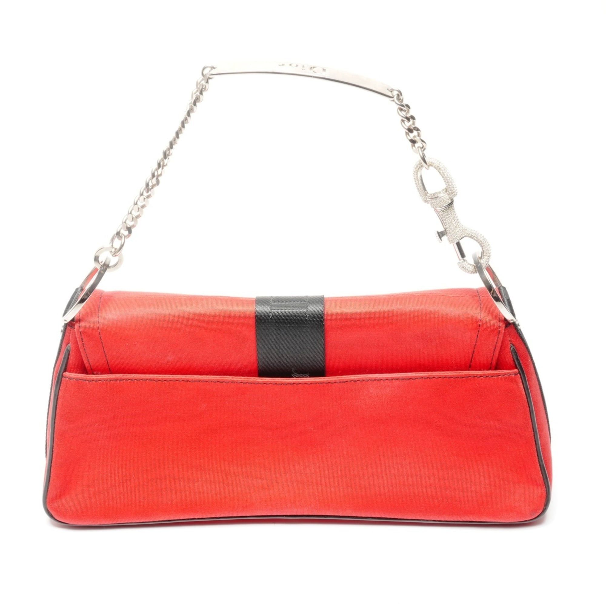 Dior Christian Dior Hardcore Canvas Galliano-era Shoulder Bag in Red Size ONE SIZE - 2 Thumbnail