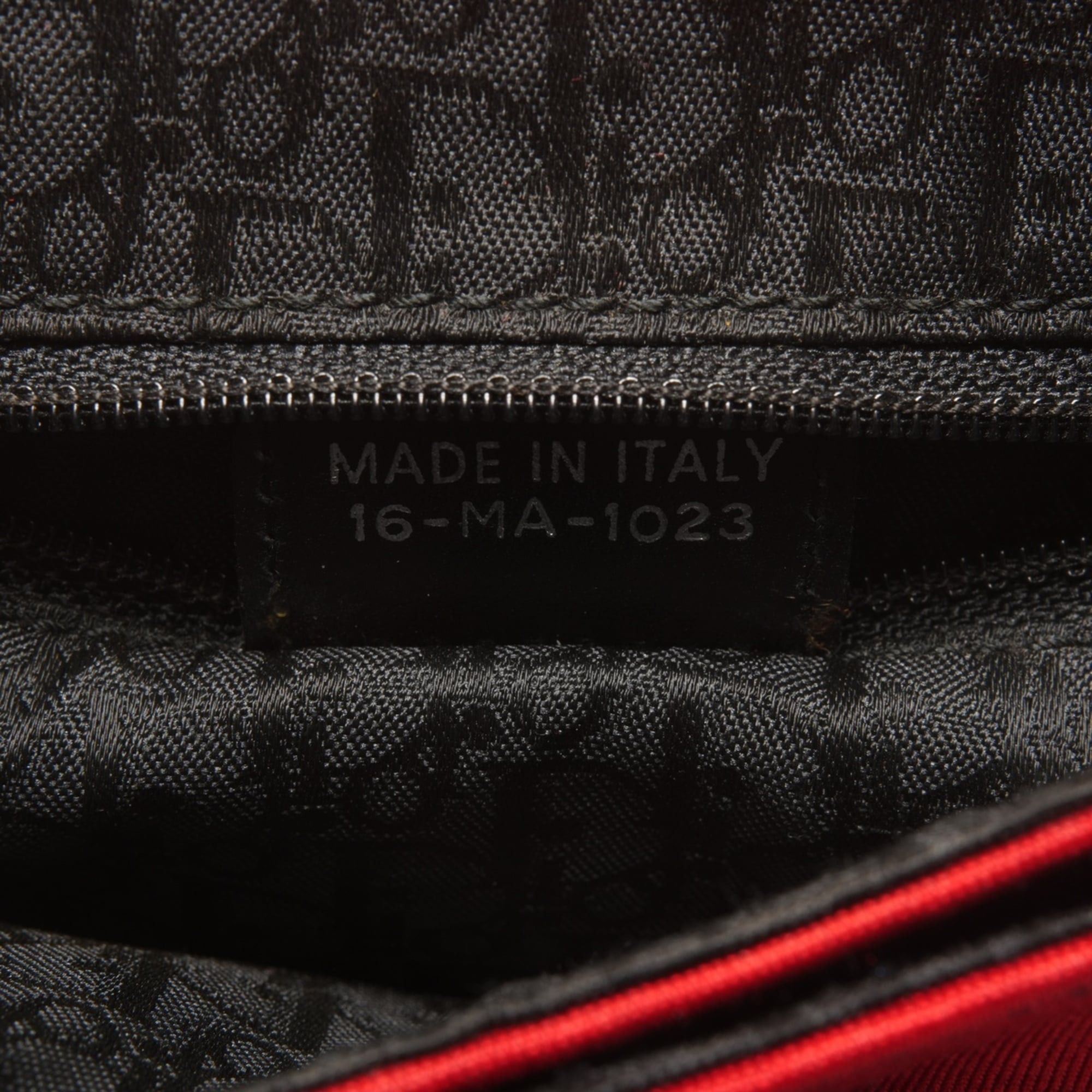 Dior Christian Dior Hardcore Canvas Galliano-era Shoulder Bag in Red Size ONE SIZE - 11 Thumbnail