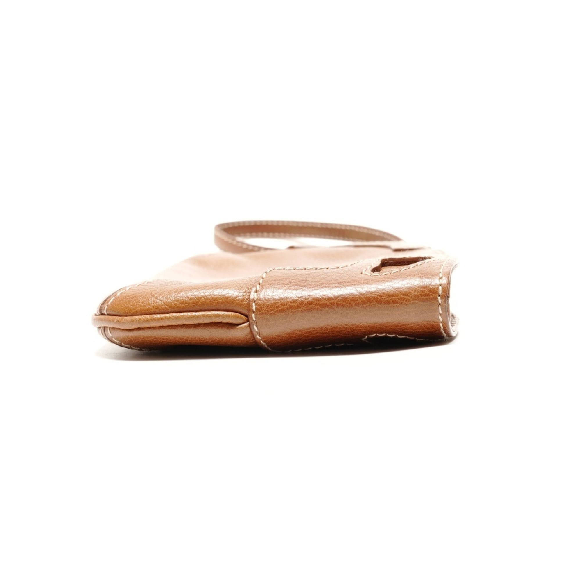 Cartier Cartier Marcello de Pouch Handbag in Brown Leather Size ONE SIZE - 4 Thumbnail