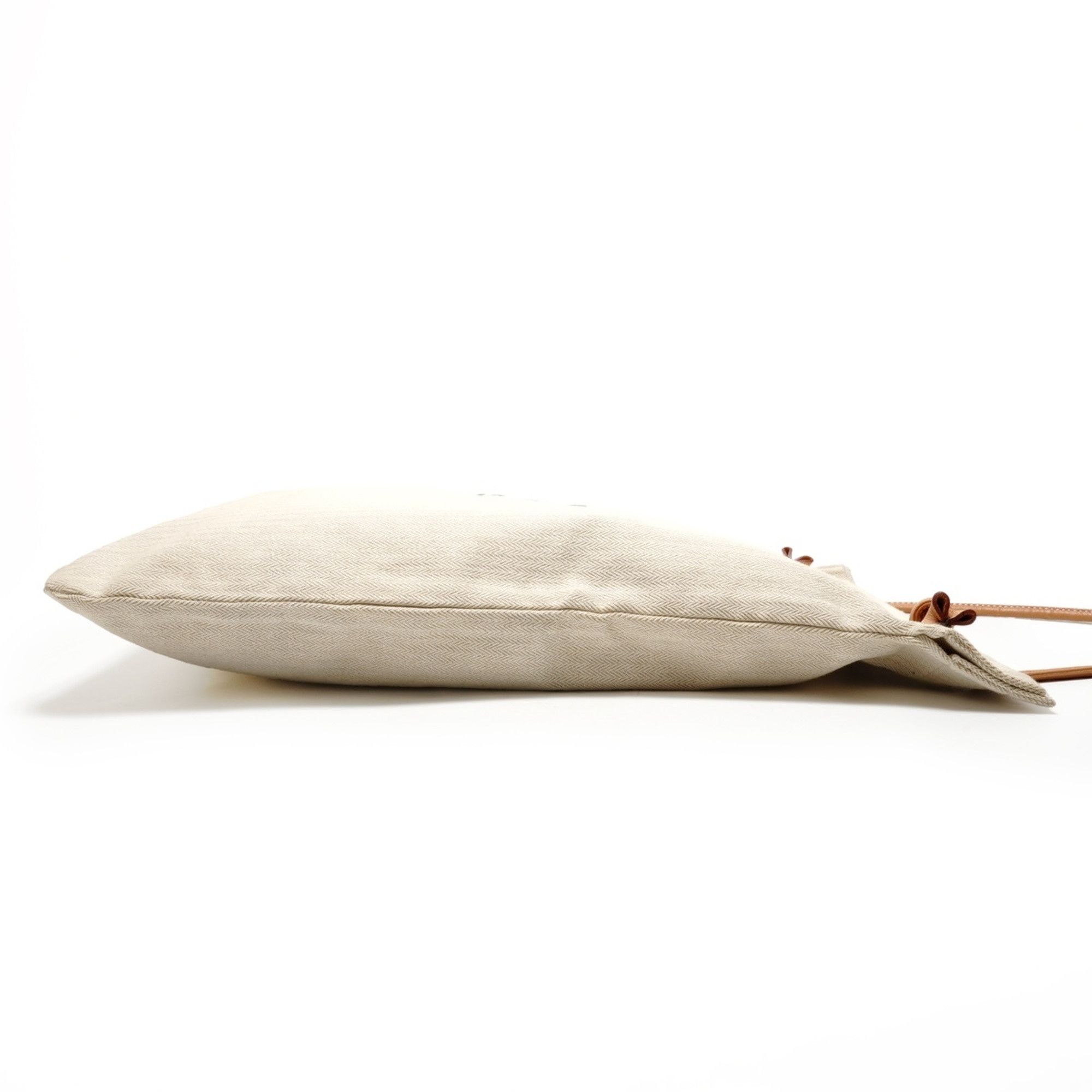 Hermes Hermes Hermès Aline GM canvas shoulder bag in beige Size ONE SIZE - 4 Thumbnail